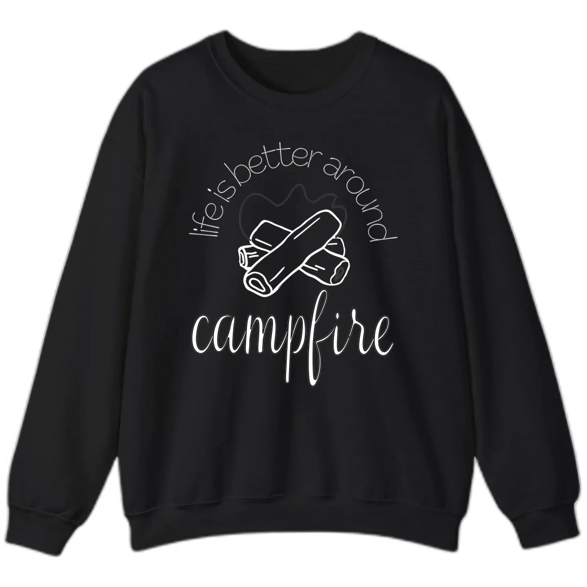 Is Boetter Dry Campfire Sweatshirt in Black