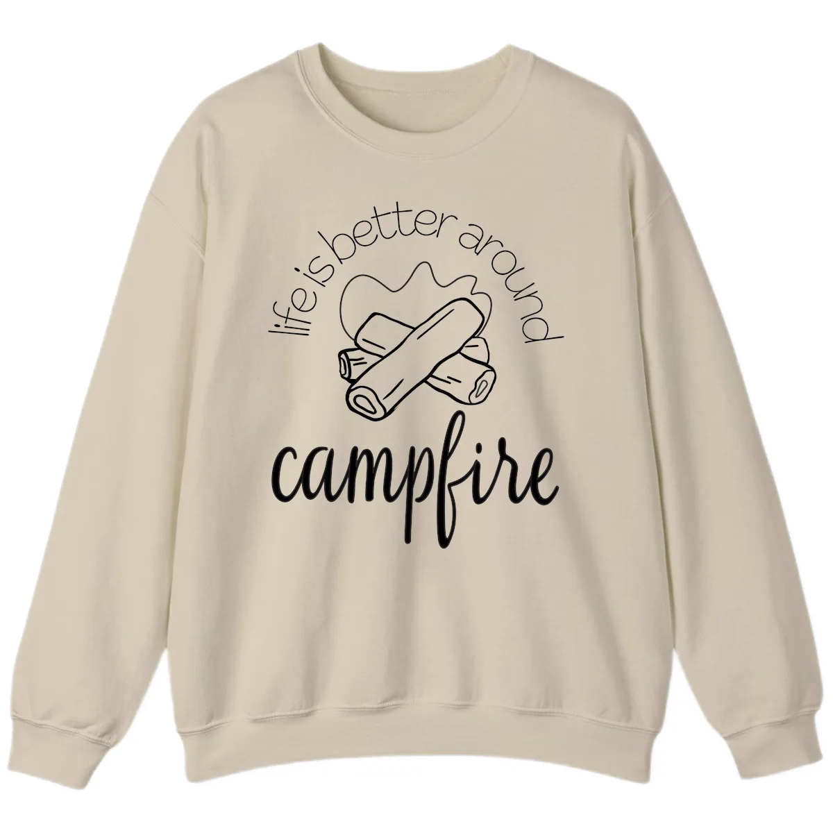 Is Boetter Dry Campfire Sweatshirt in Sand