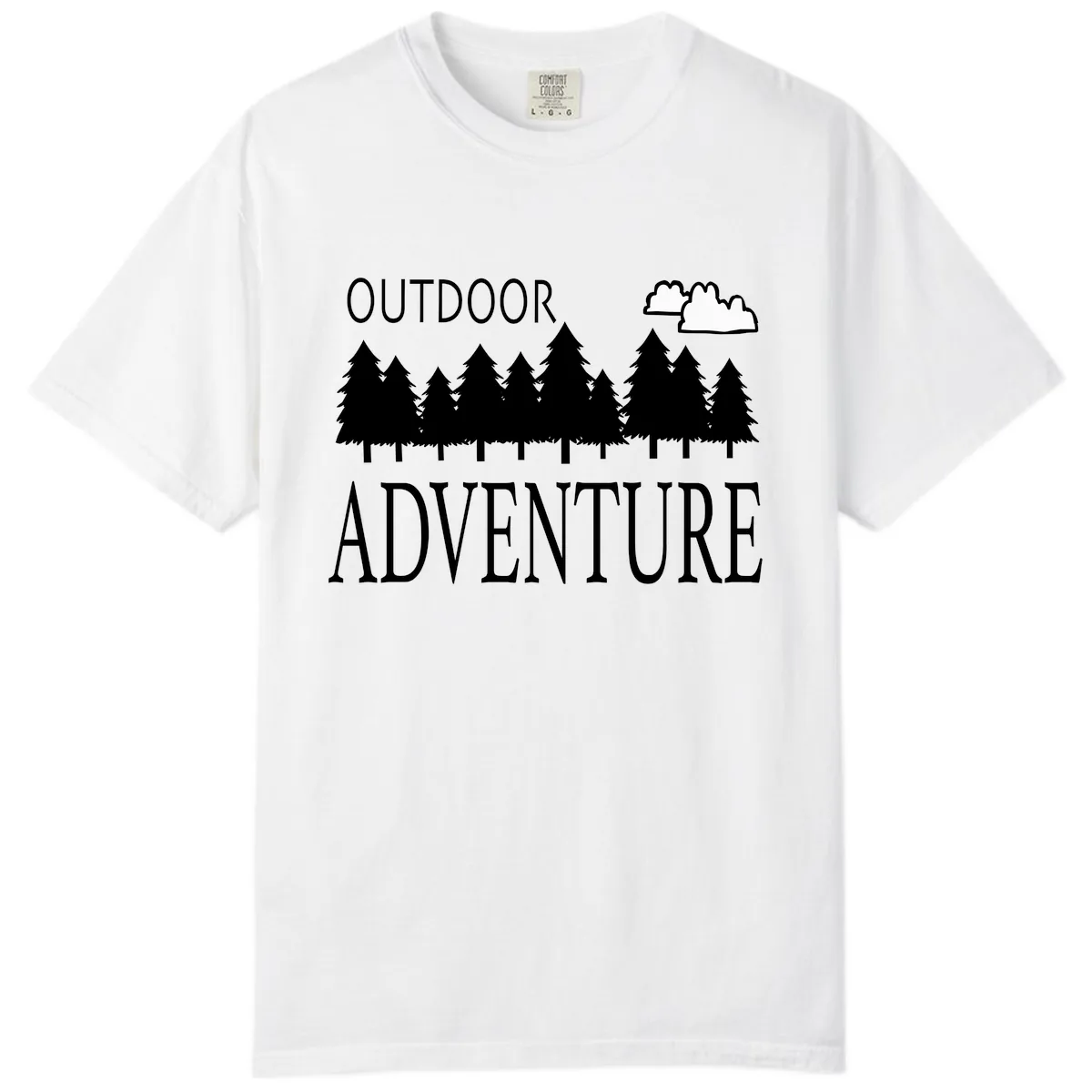 Outdoor Adventure Forest Line Comfort Color in White