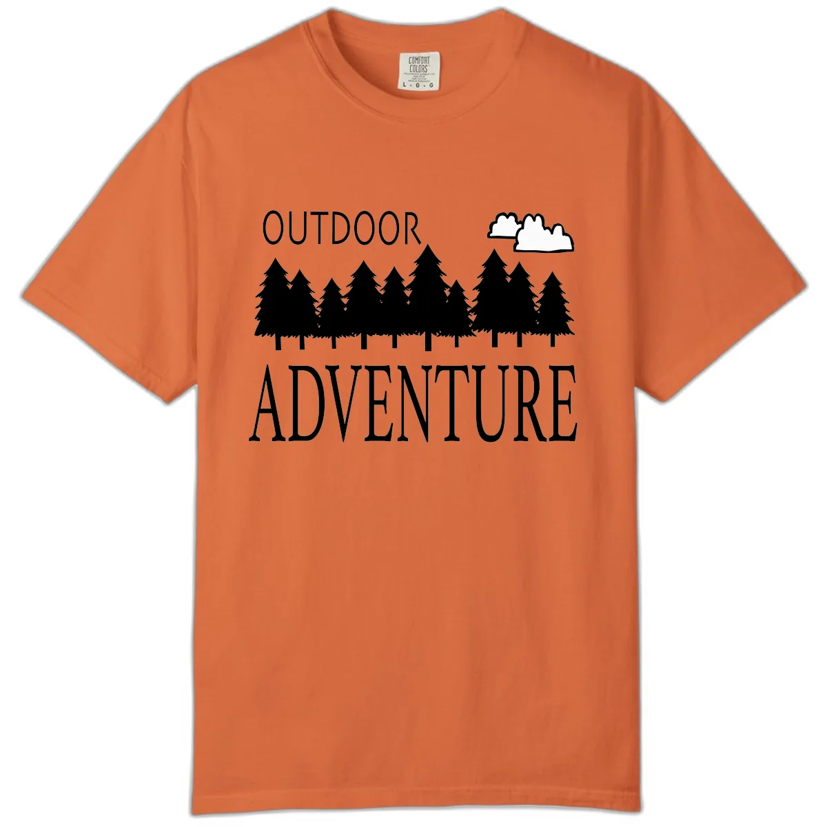 Outdoor Adventure Forest Line Comfort Color in Burnt Orange