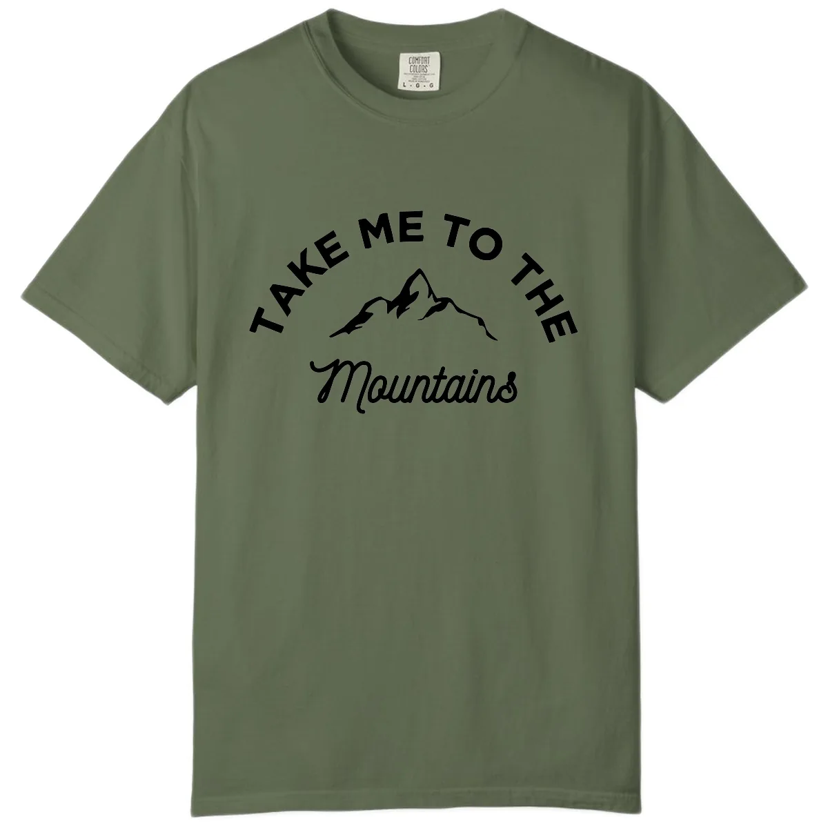Take Me To The Mountains Comfort Color in Sage