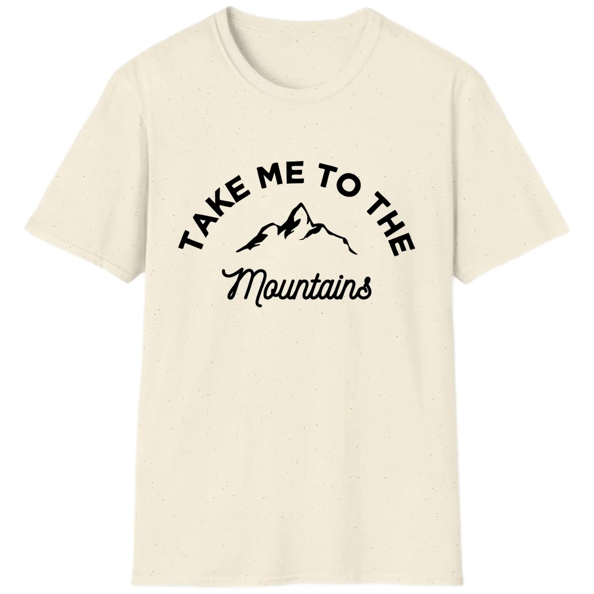 Take Me To The Mountains T-Shirt in Natural