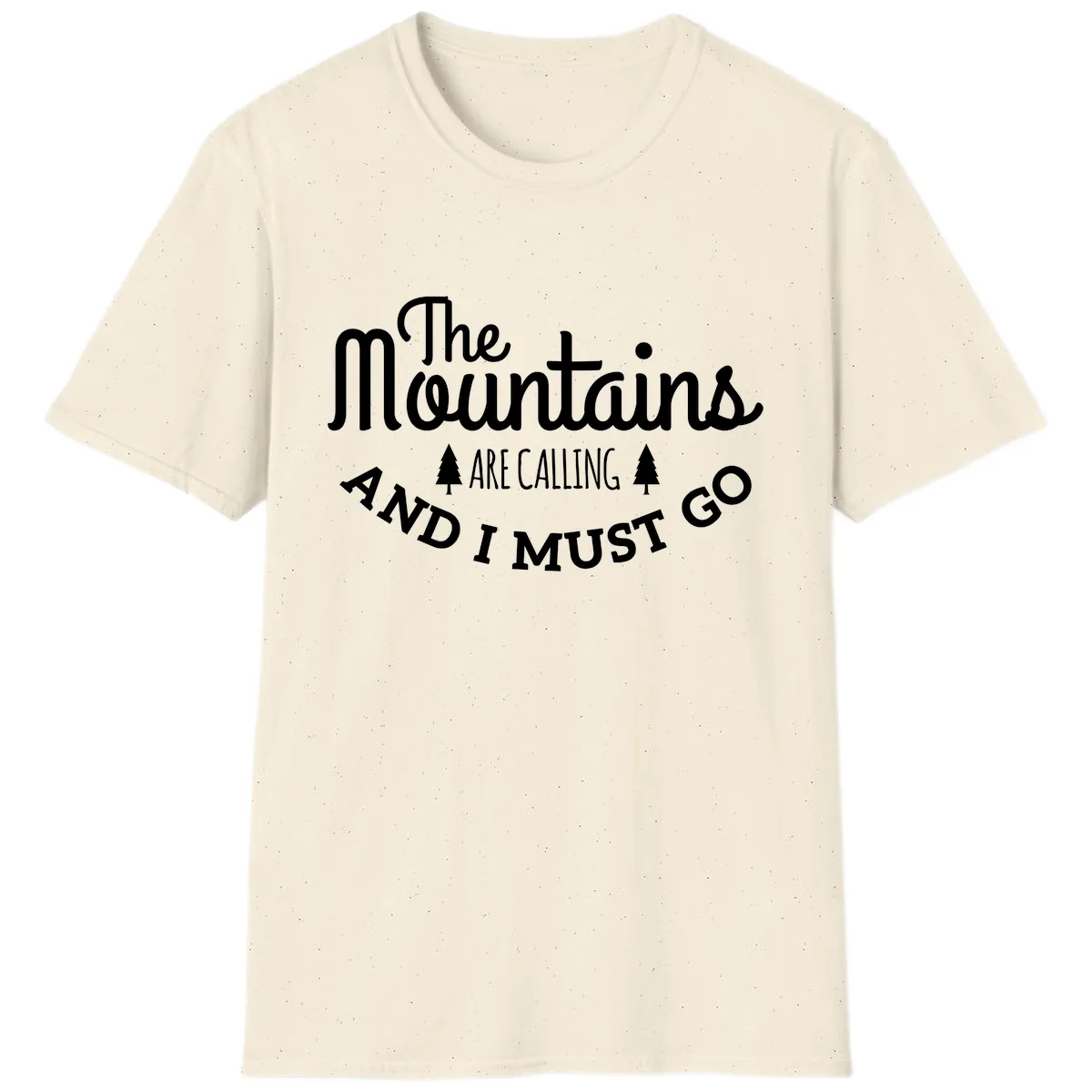 The Mountains Are Calling T-Shirt in Natural
