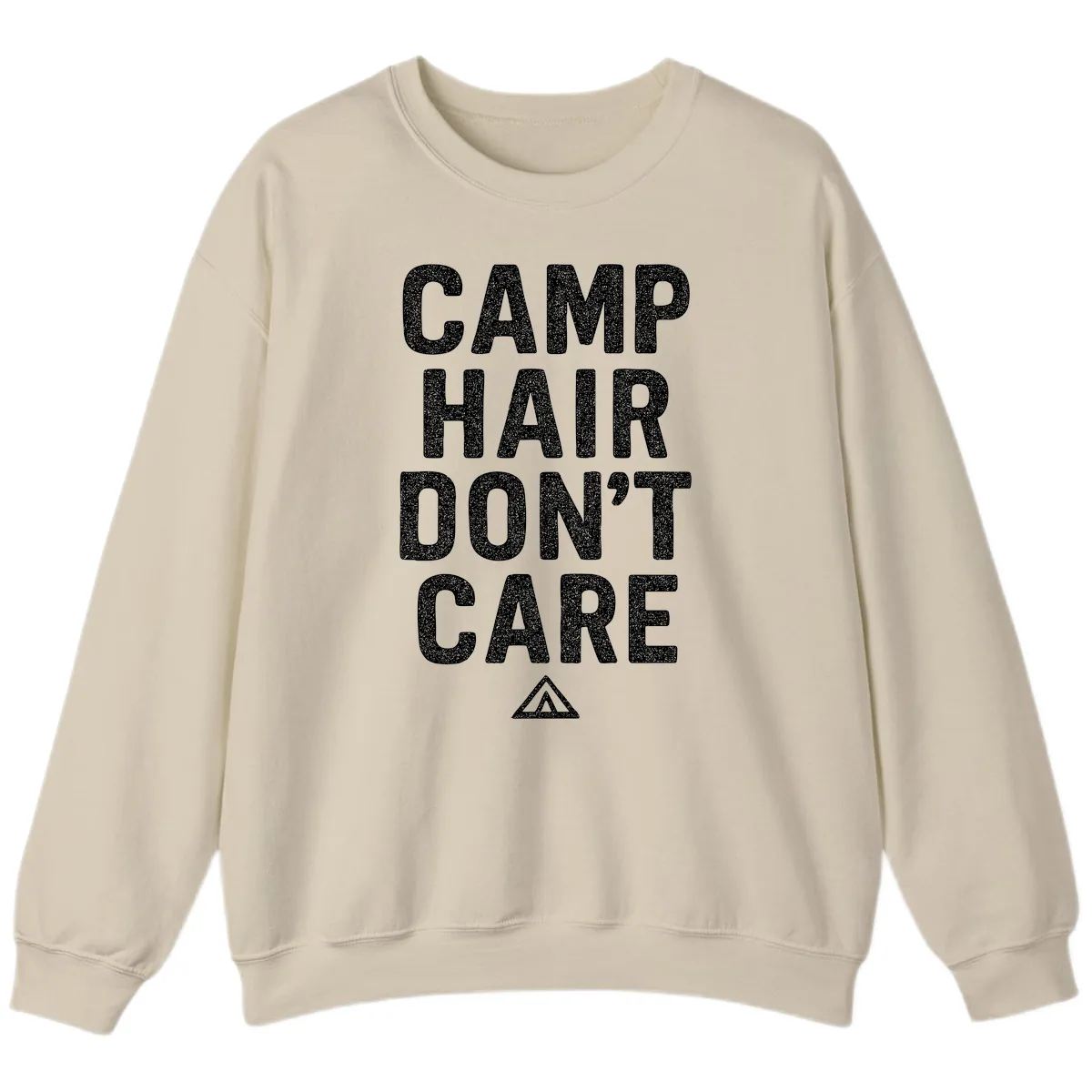 Camp Hair Don't Care Sweatshirt in Sand
