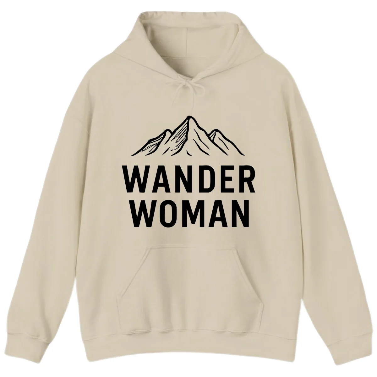 Wander Woman Mountain Hoodie in Sand