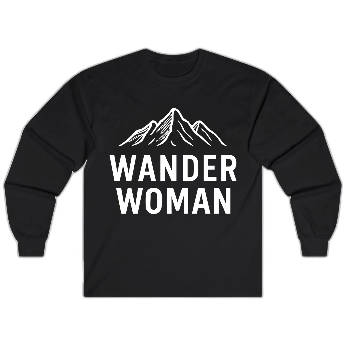 Wander Woman Mountain Long Sleeve in Black