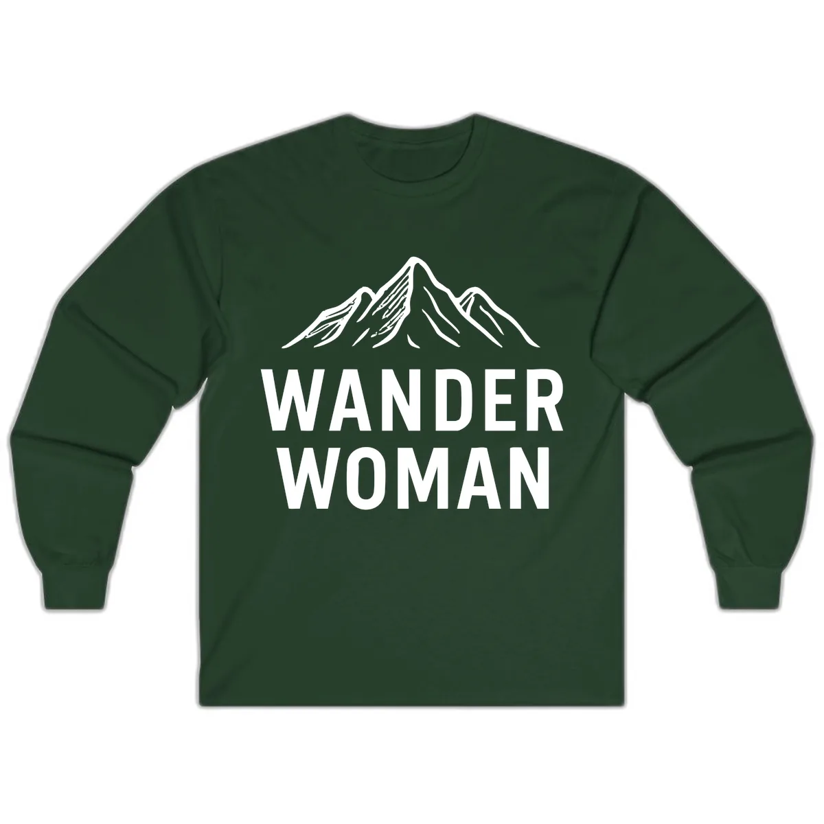 Wander Woman Mountain Long Sleeve in Forest Green