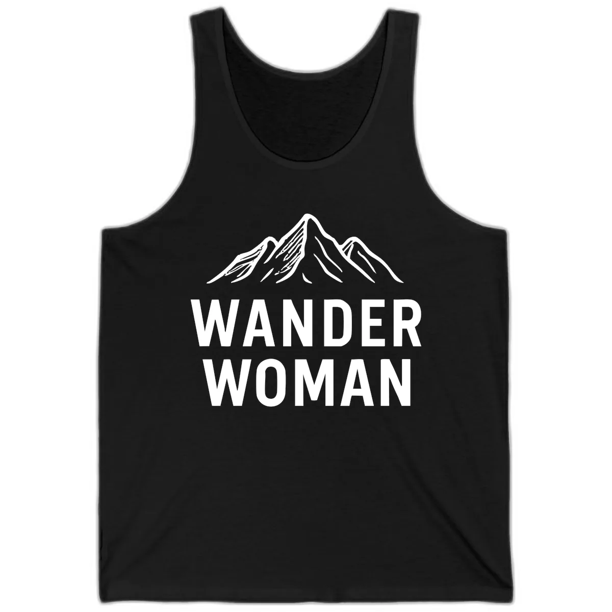 Wander Woman Mountain Tank in Black