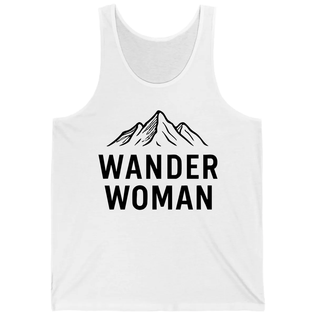 Wander Woman Mountain Tank in White