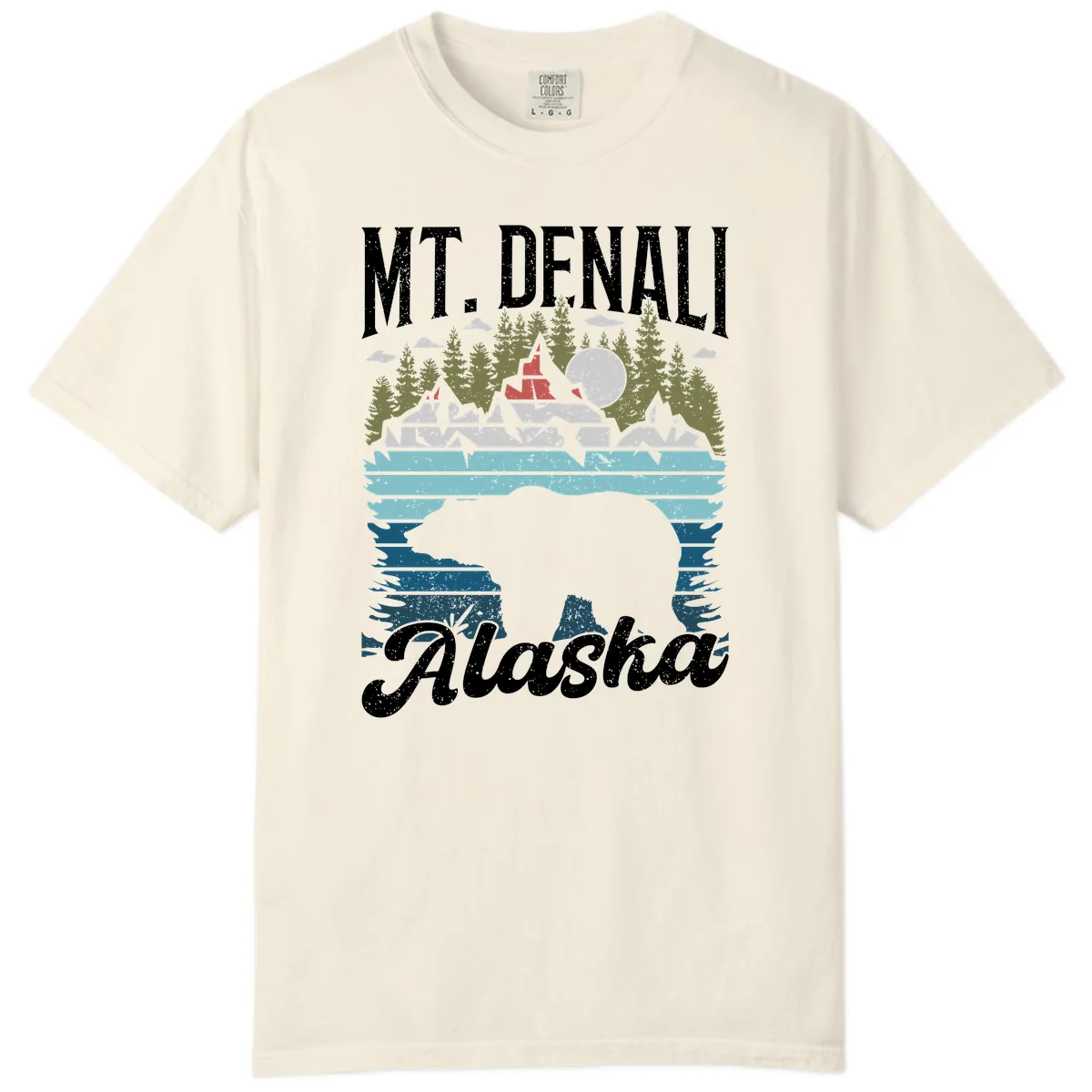 Mt. Denali Alaskan Wilderness Comfort Color in Ivory