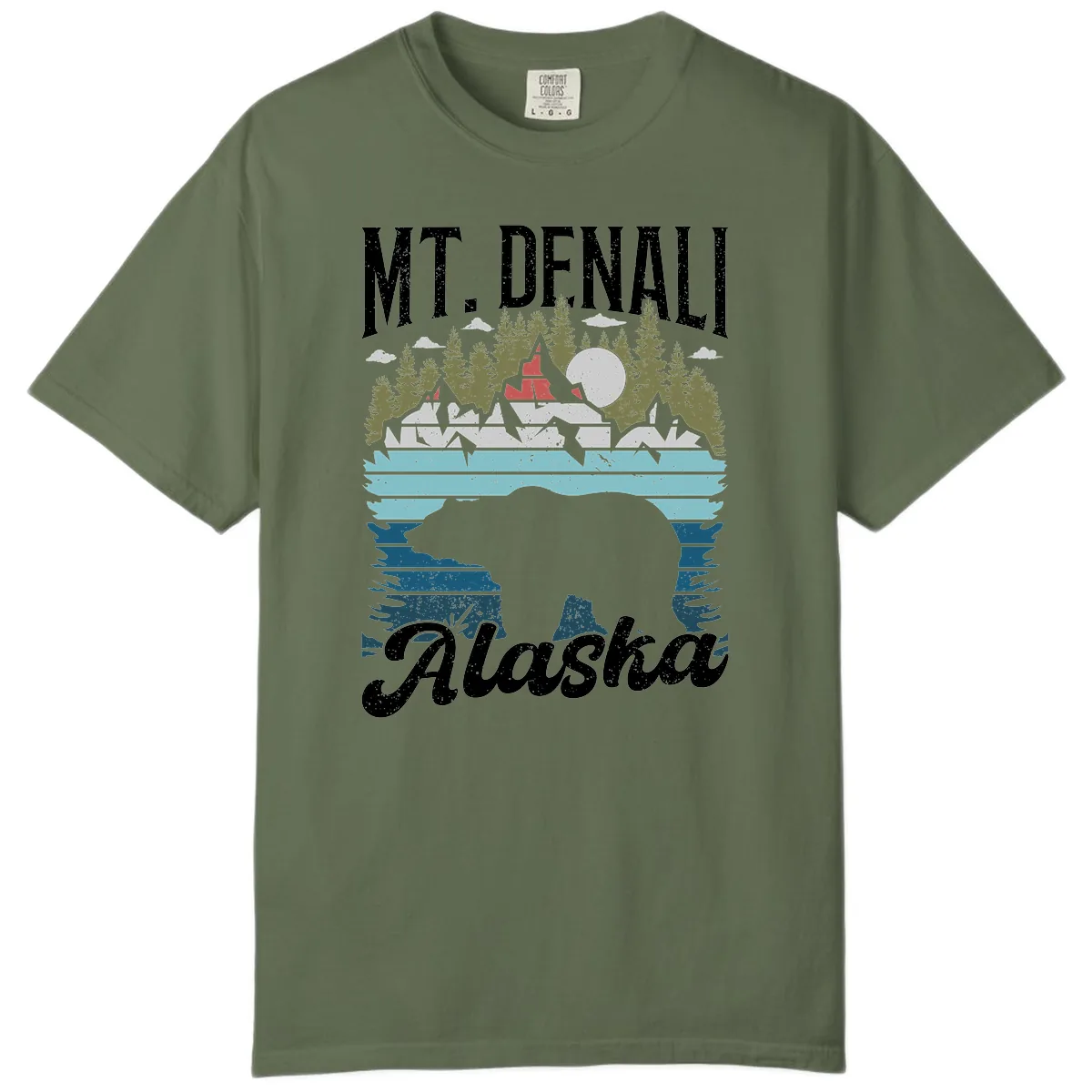 Mt. Denali Alaskan Wilderness Comfort Color in Sage