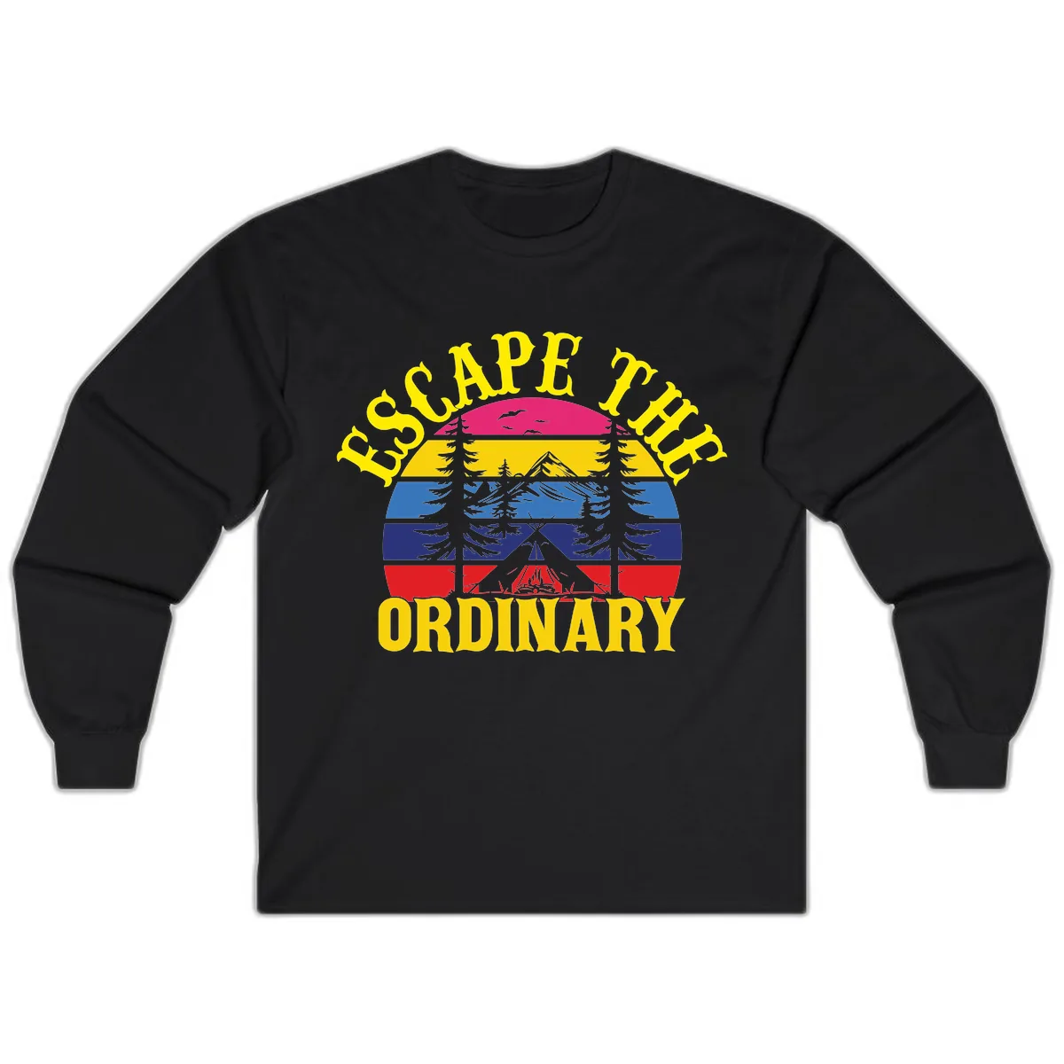 Safe Thru Ordinary Long Sleeve in Black