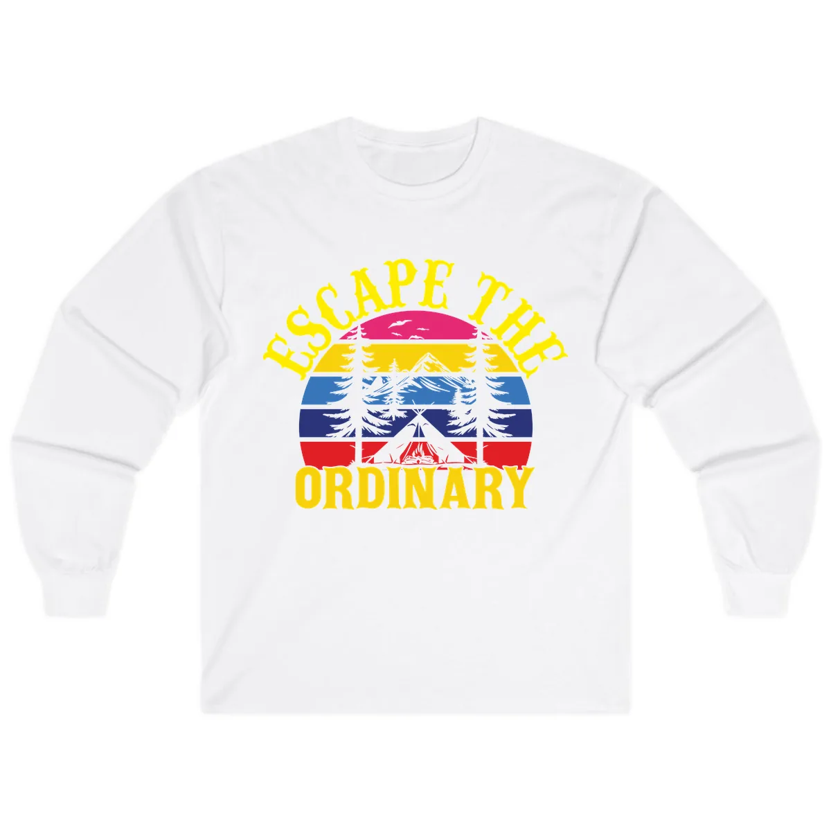 Safe Thru Ordinary Long Sleeve in White