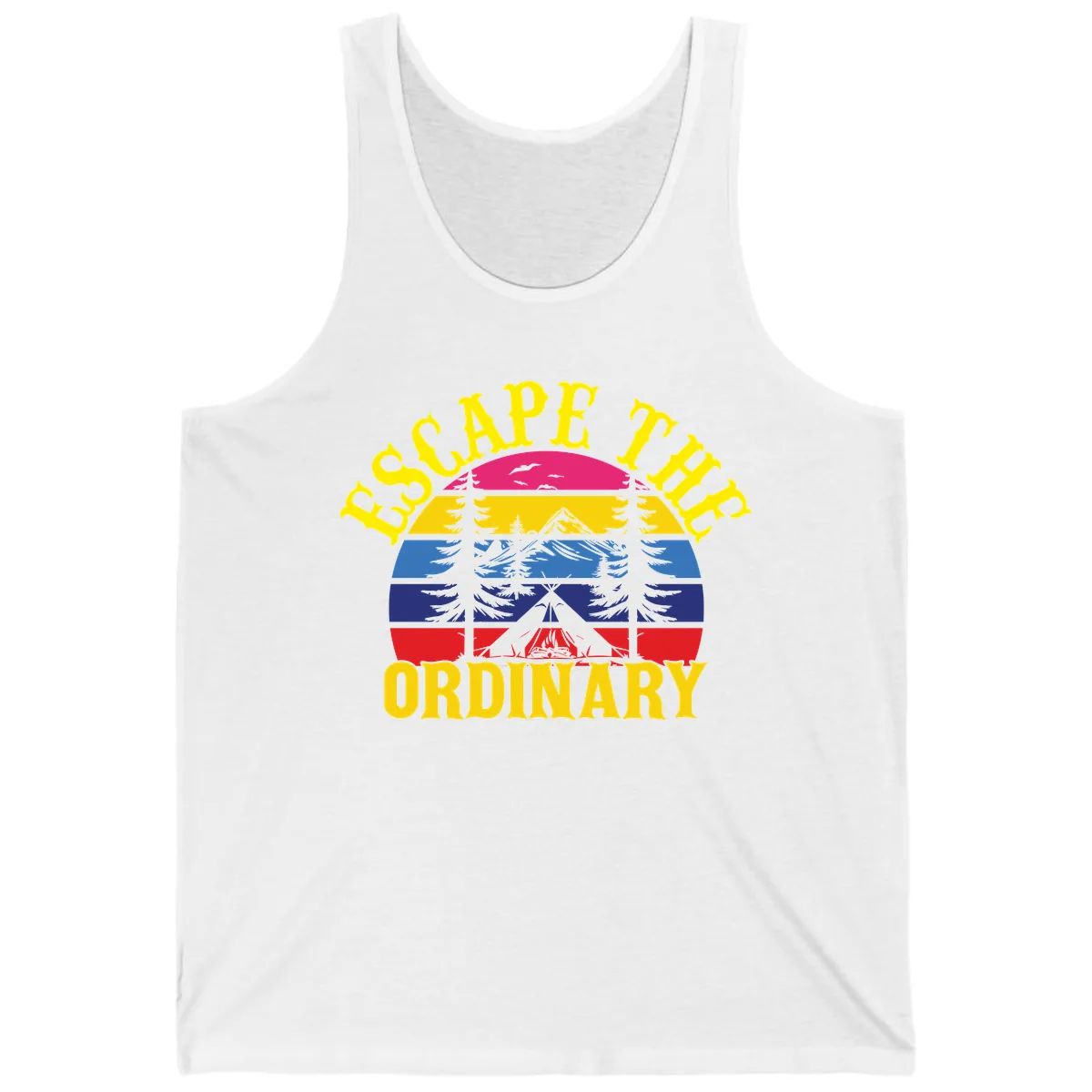 Safe Thru Ordinary Tank in White