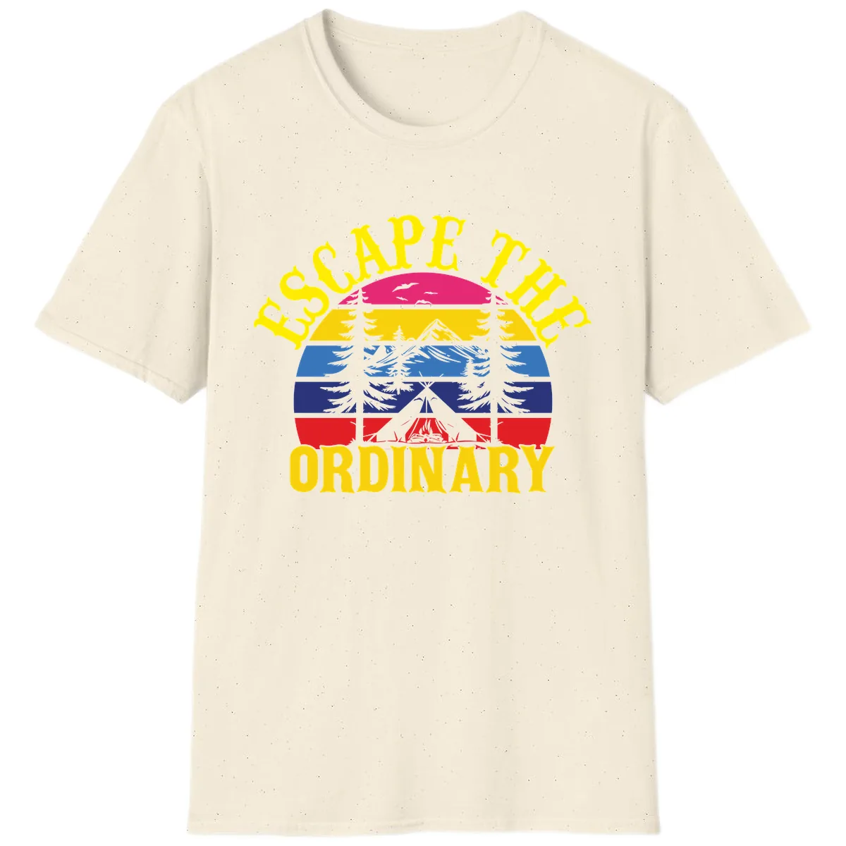 Safe Thru Ordinary T-Shirt in Natural