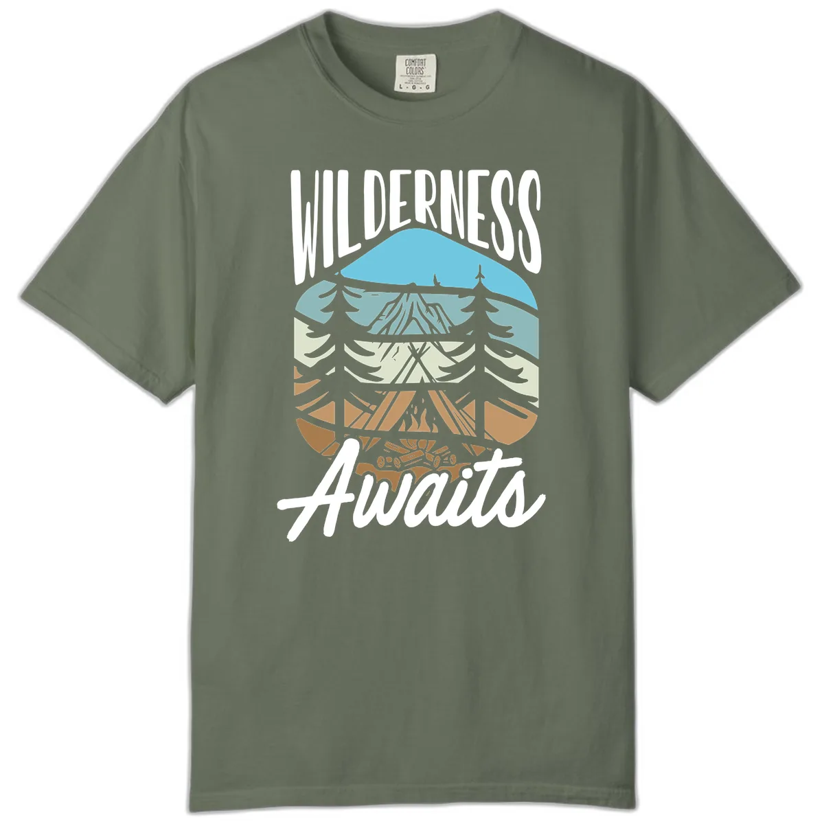 Wilderness Awaits Layered Nature Comfort Color in Moss