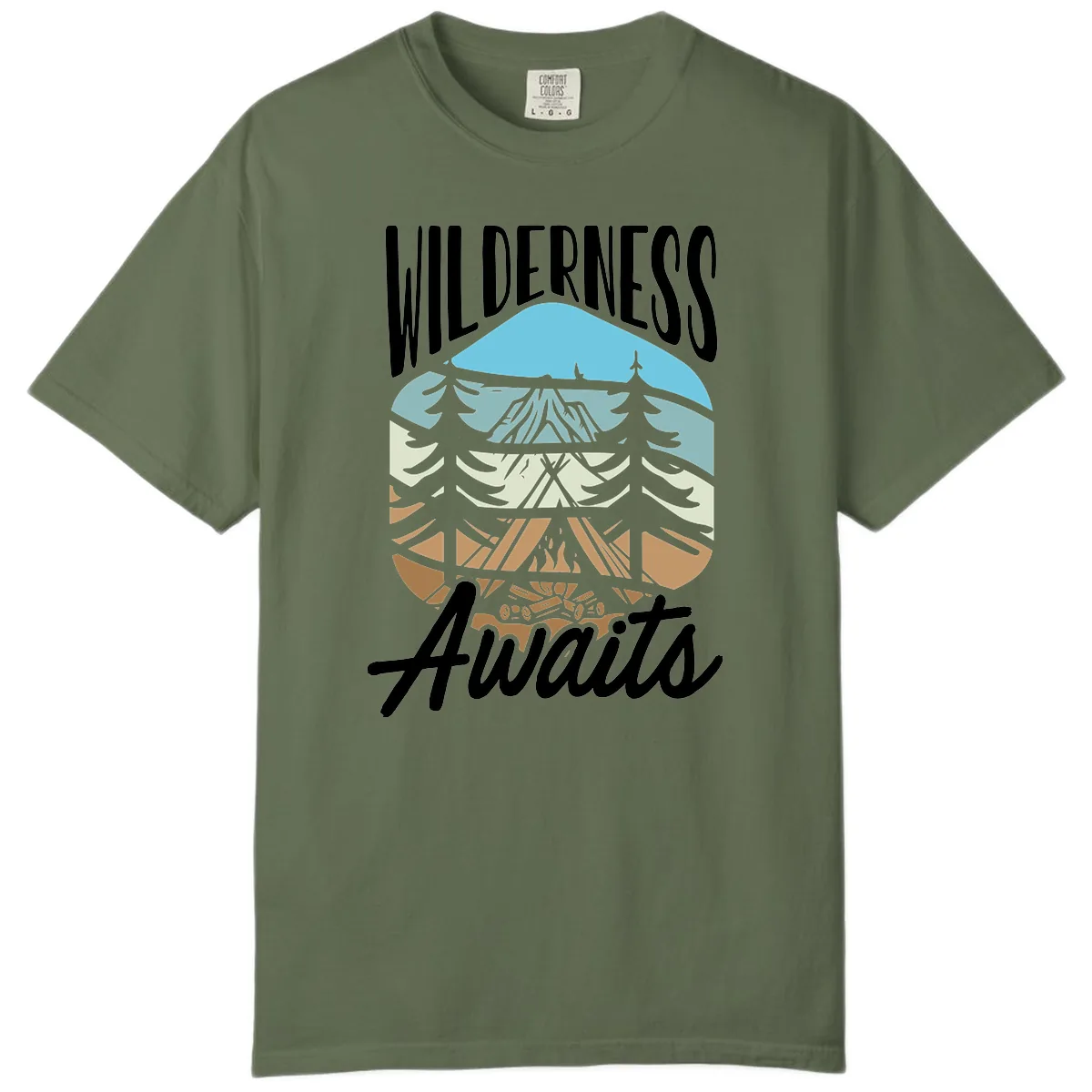 Wilderness Awaits Layered Nature Comfort Color in Sage