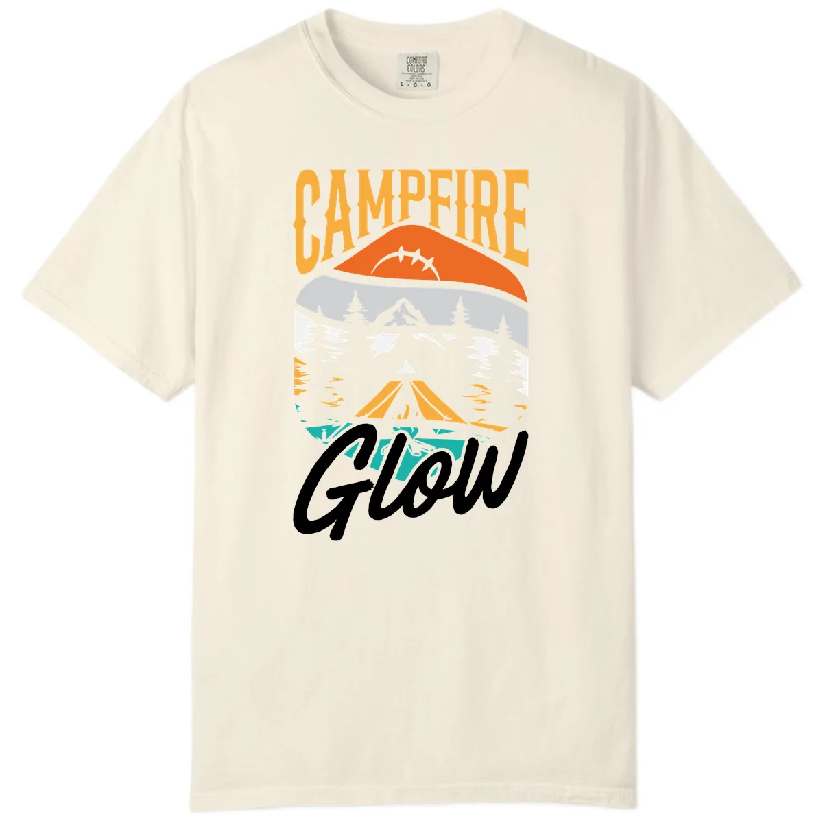 Campfire Glow Mountain Escape Comfort Color in Ivory