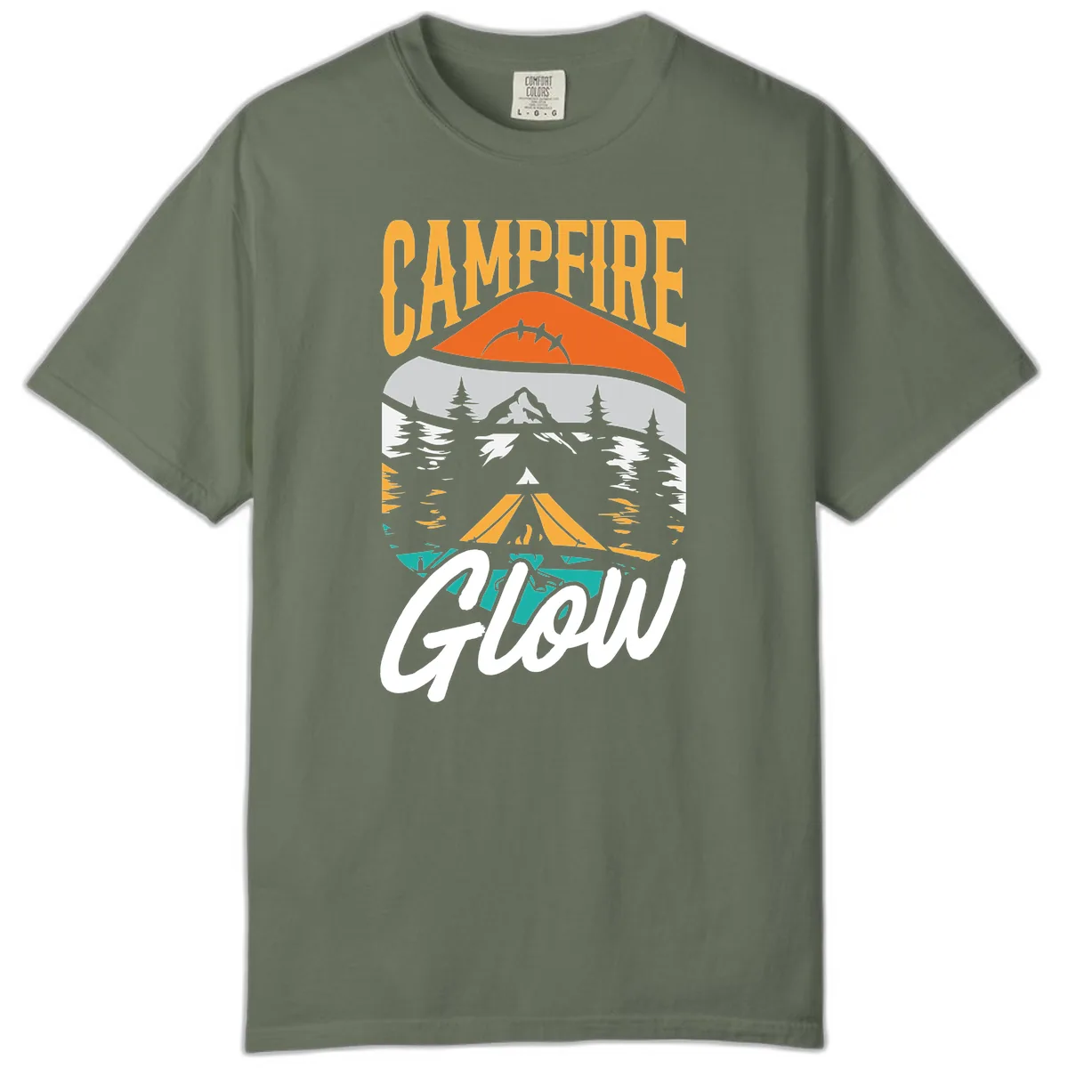 Campfire Glow Mountain Escape Comfort Color in Moss