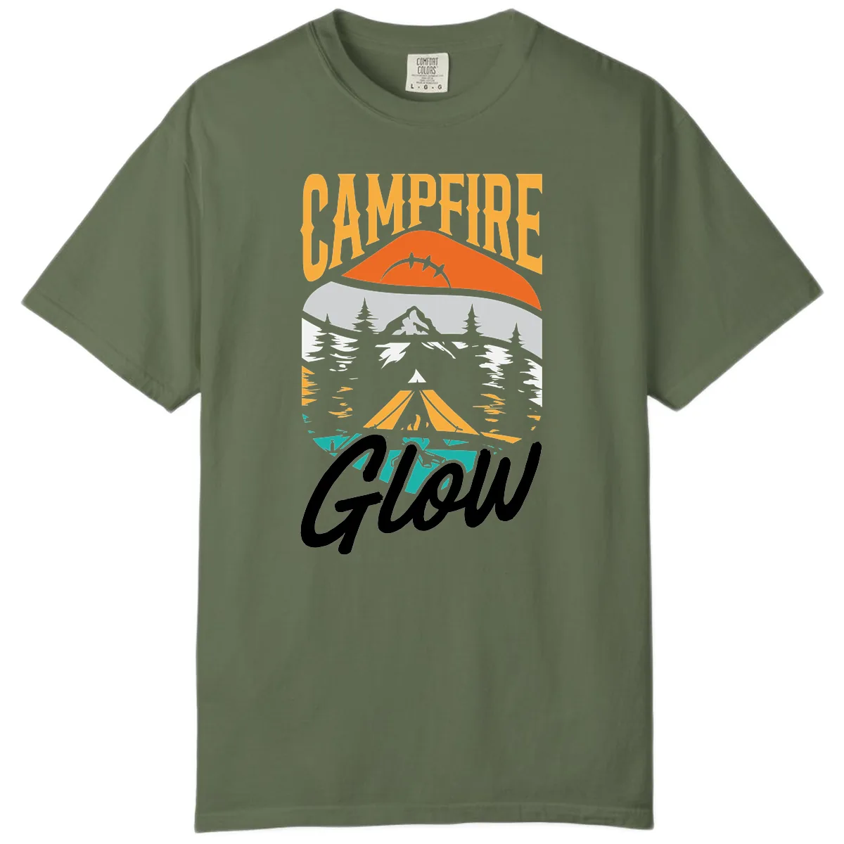 Campfire Glow Mountain Escape Comfort Color in Sage