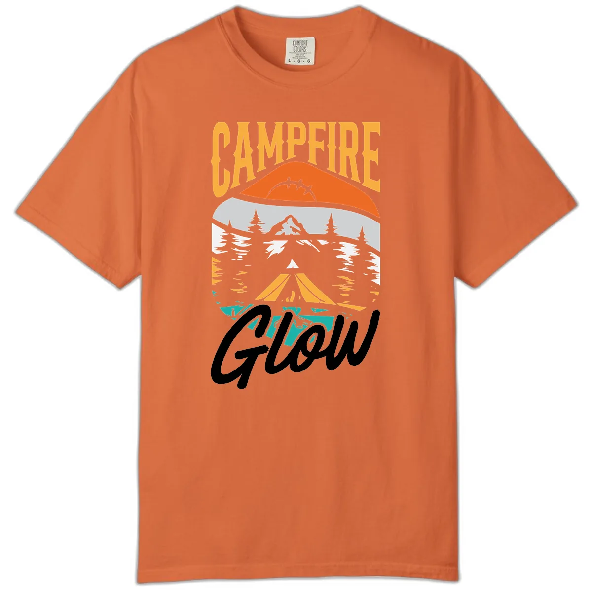 Campfire Glow Mountain Escape Comfort Color in Burnt Orange