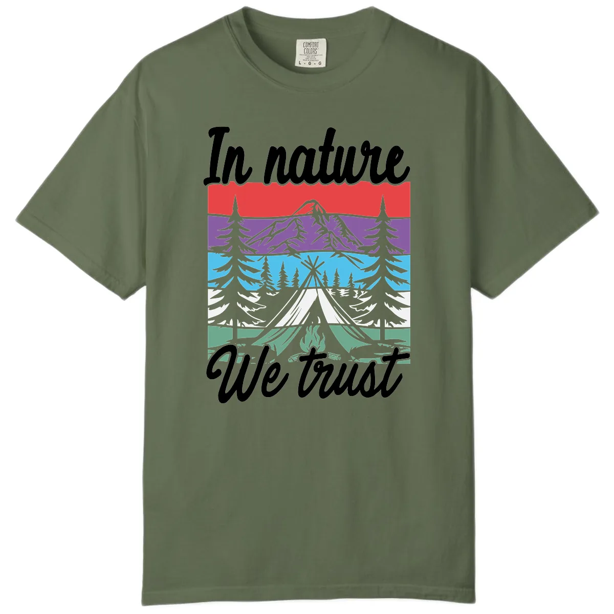 In Nature We Trust Comfort Color in Sage