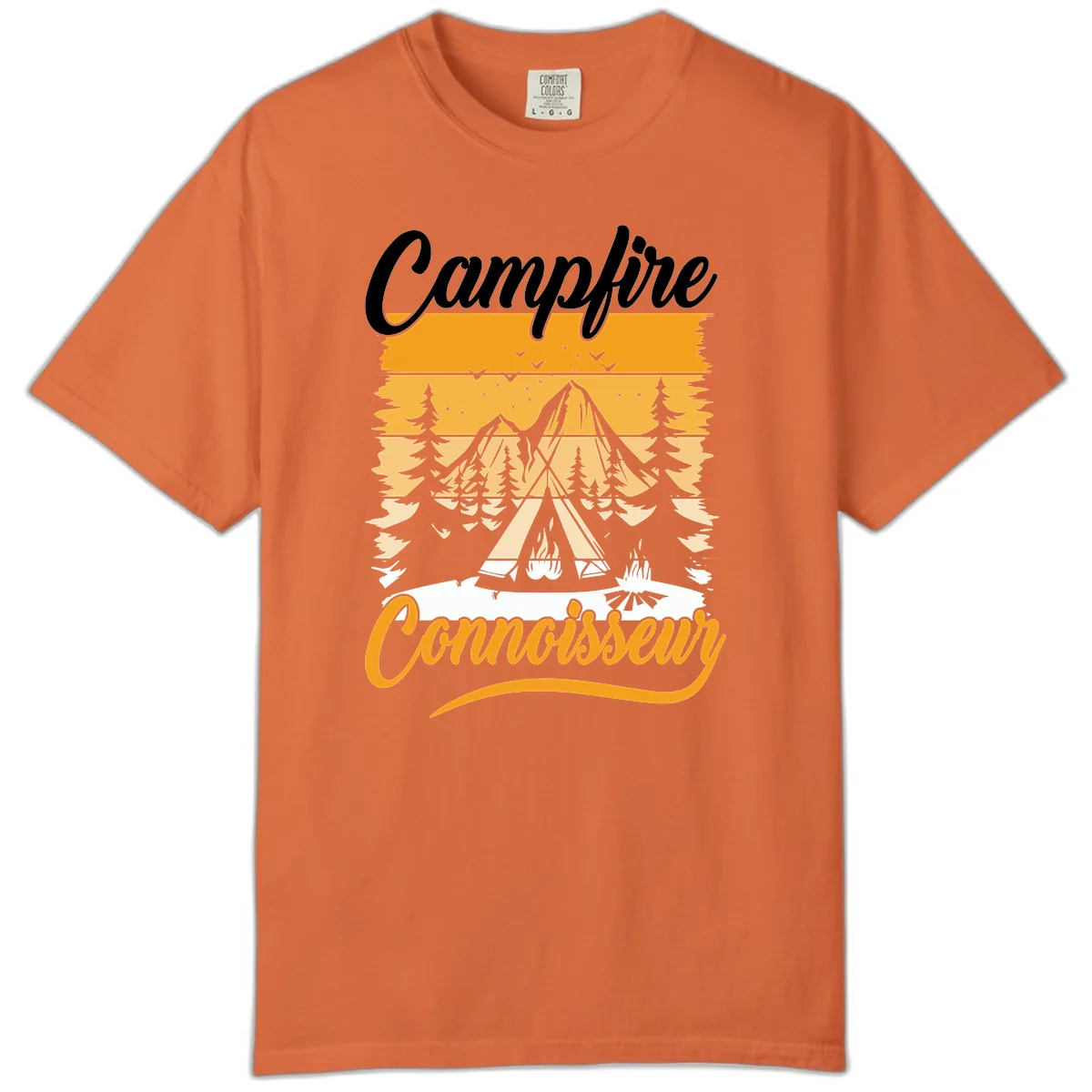 Campfire Connoisseur Comfort Color in Burnt Orange