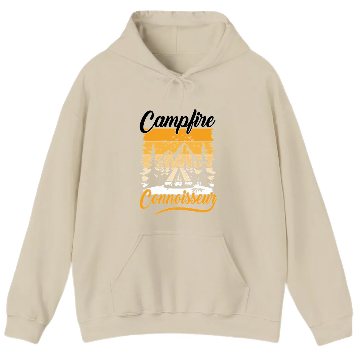 Campfire Connoisseur Hoodie in Sand