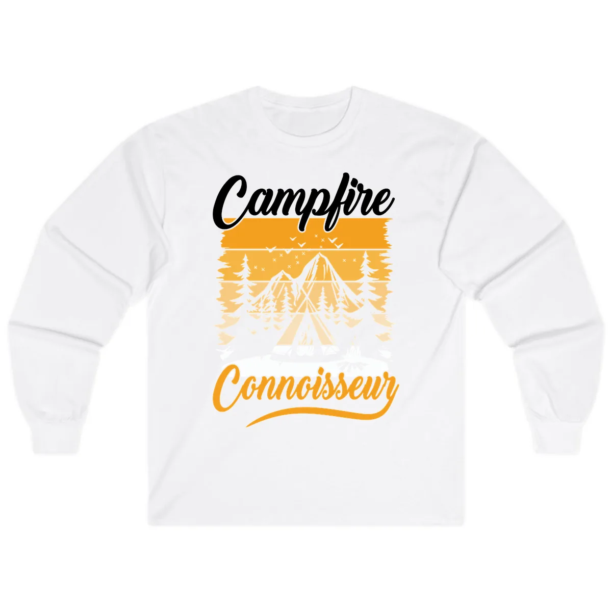 Campfire Connoisseur Long Sleeve in White