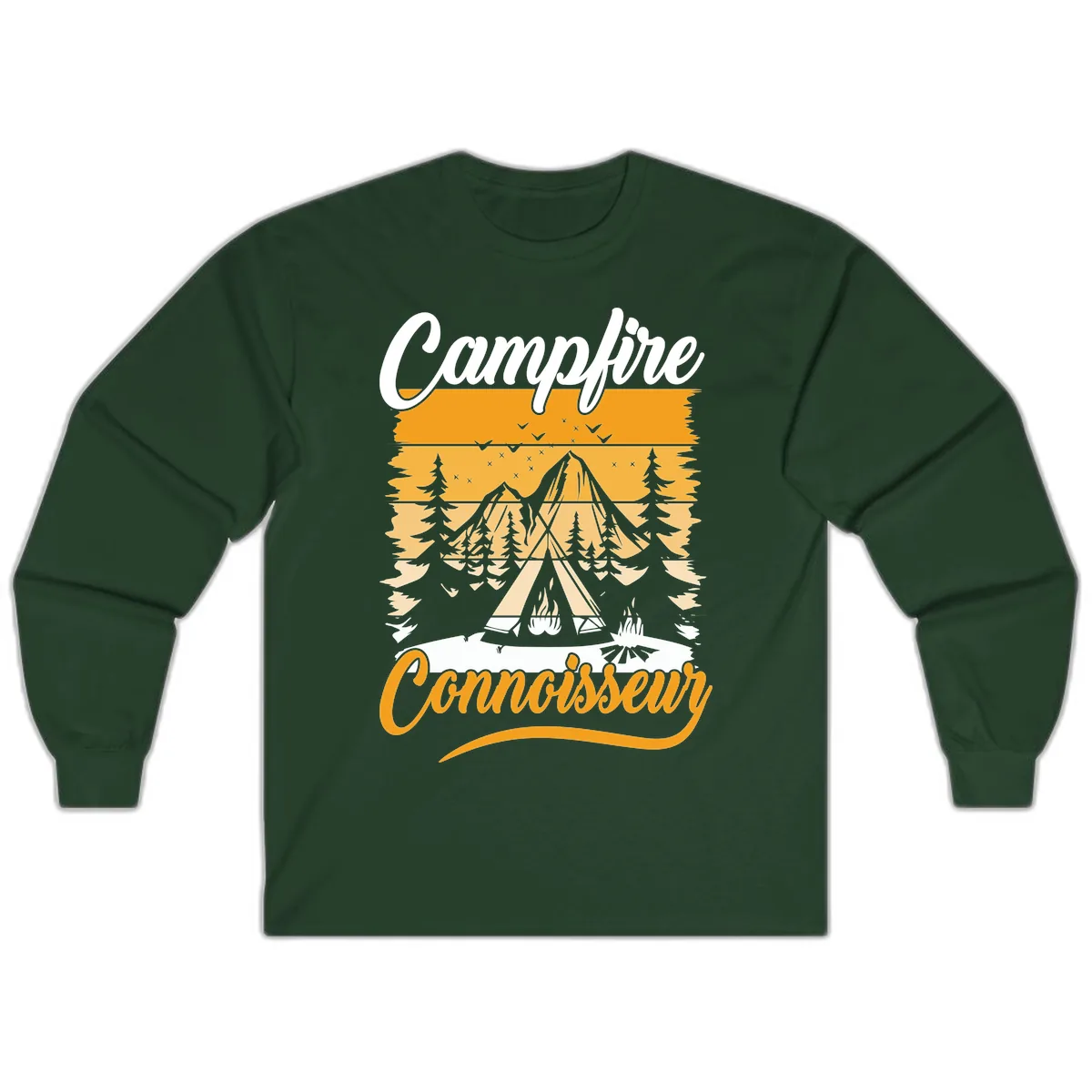 Campfire Connoisseur Long Sleeve in Forest Green