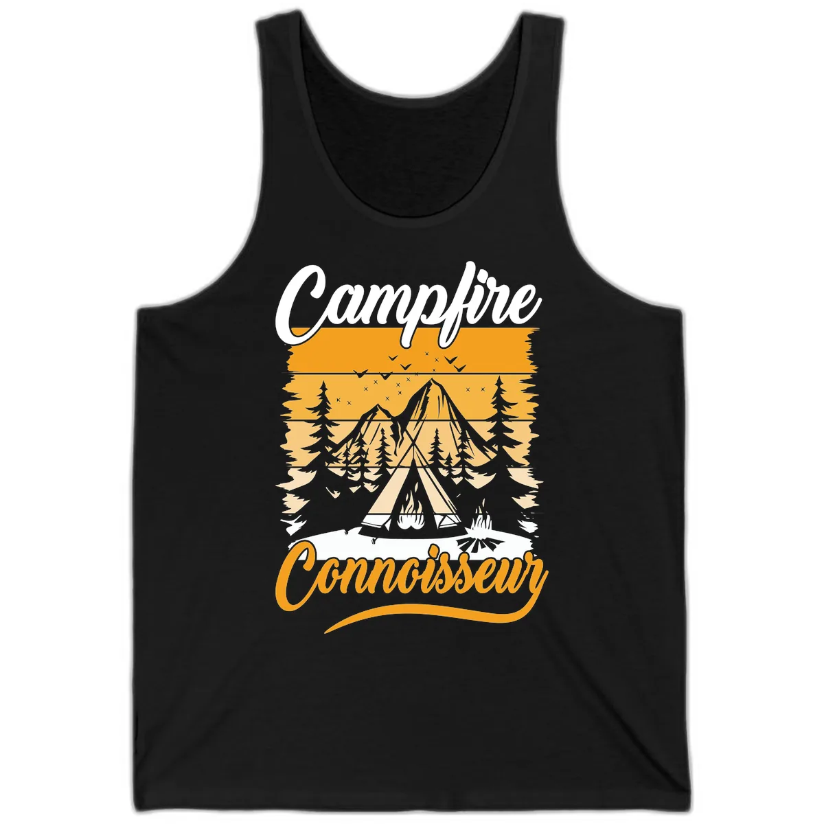Campfire Connoisseur Tank in Black