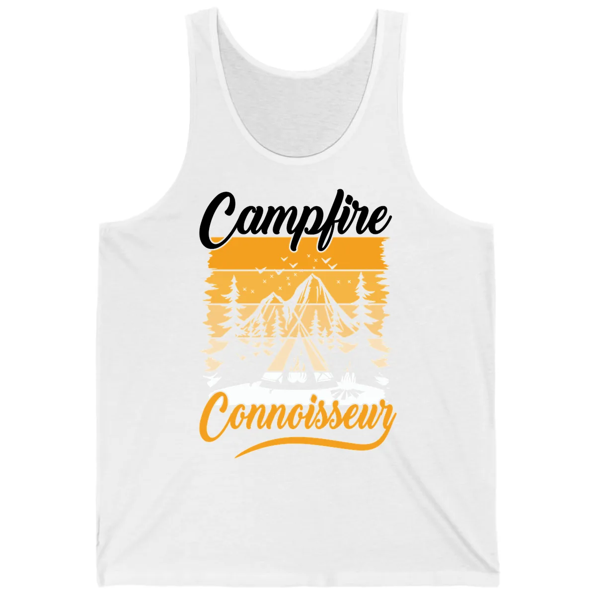 Campfire Connoisseur Tank in White