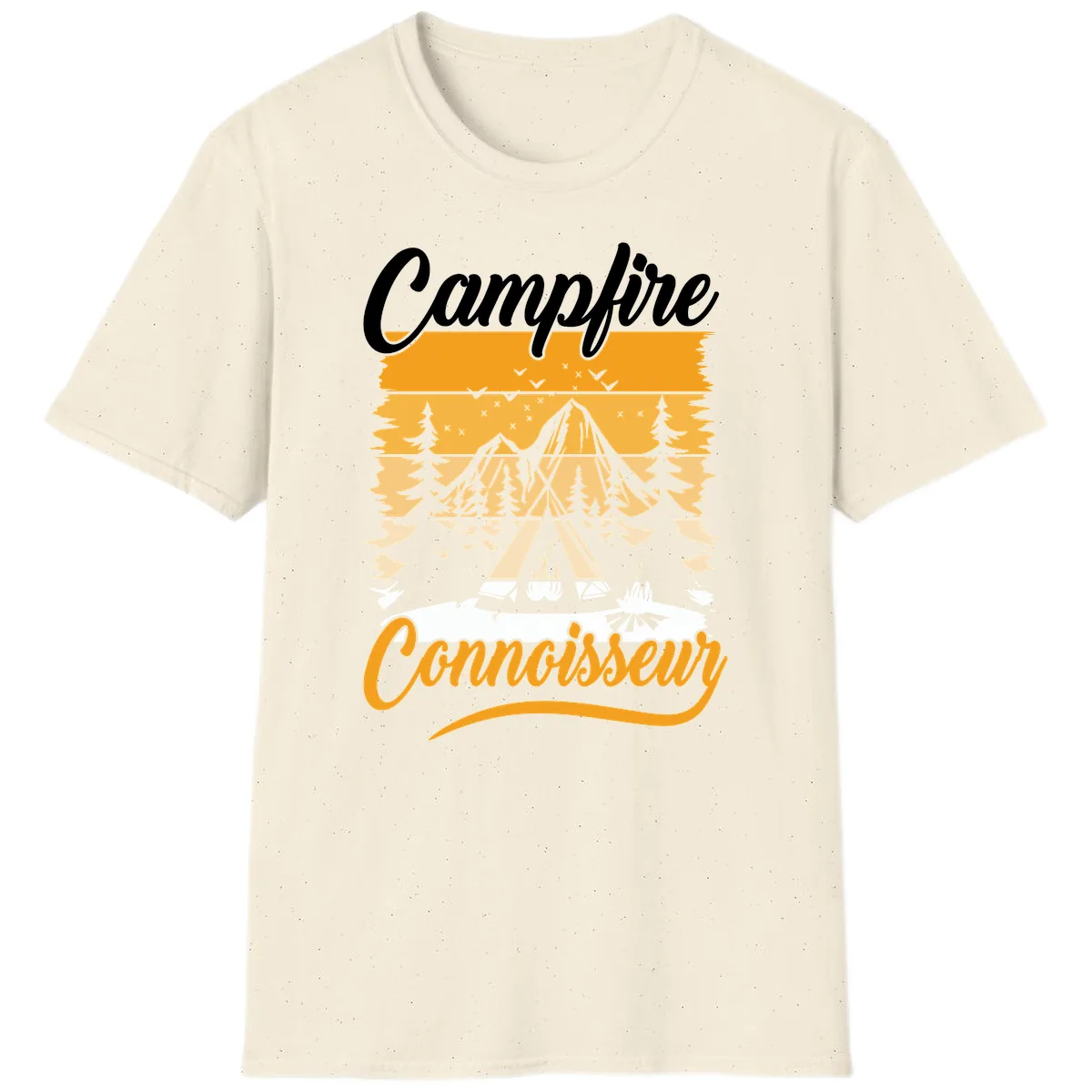 Campfire Connoisseur T-Shirt in Natural
