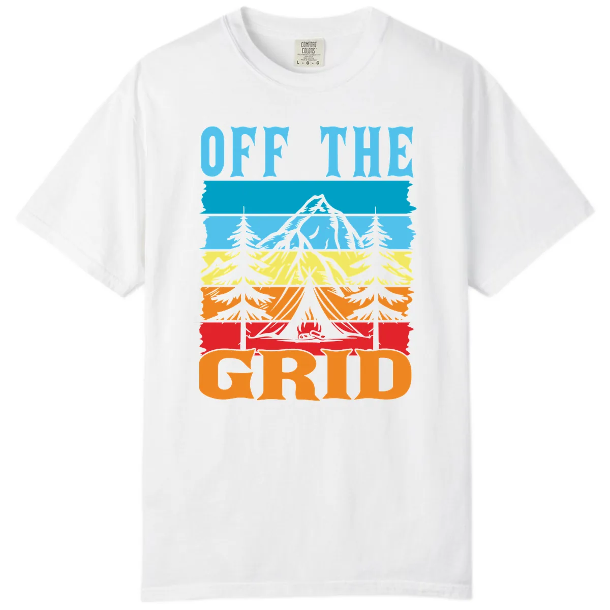 Off The Grid Comfort Color in White