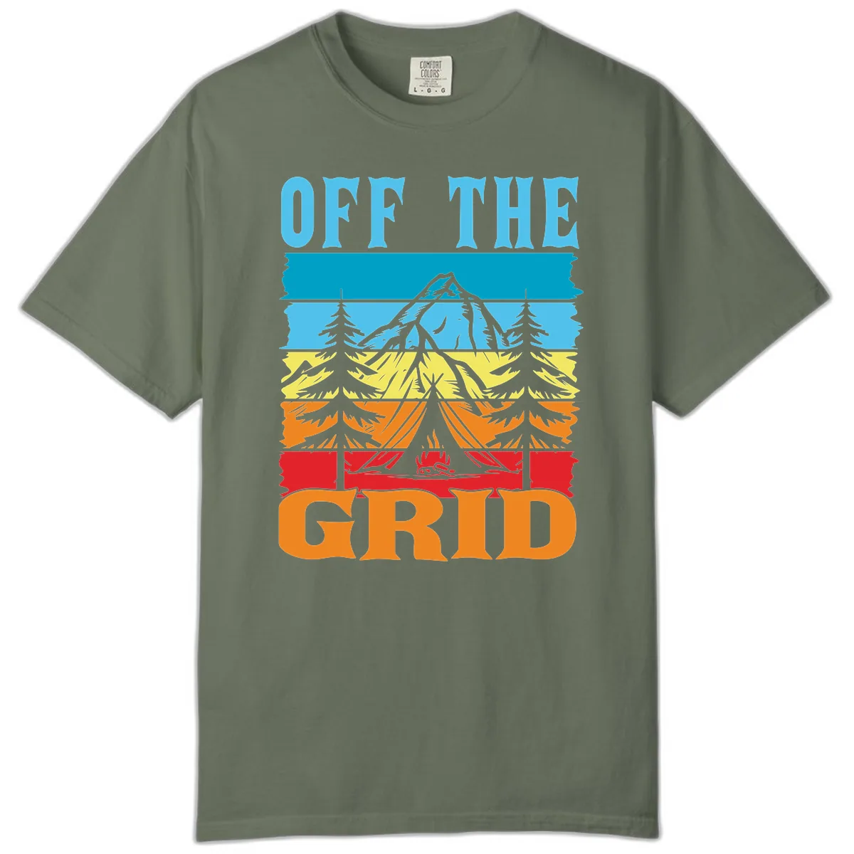Off The Grid Comfort Color in Moss