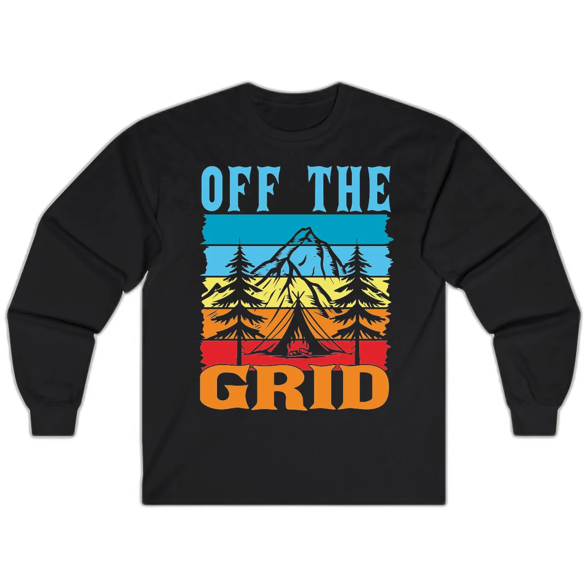 Off The Grid Long Sleeve in Black