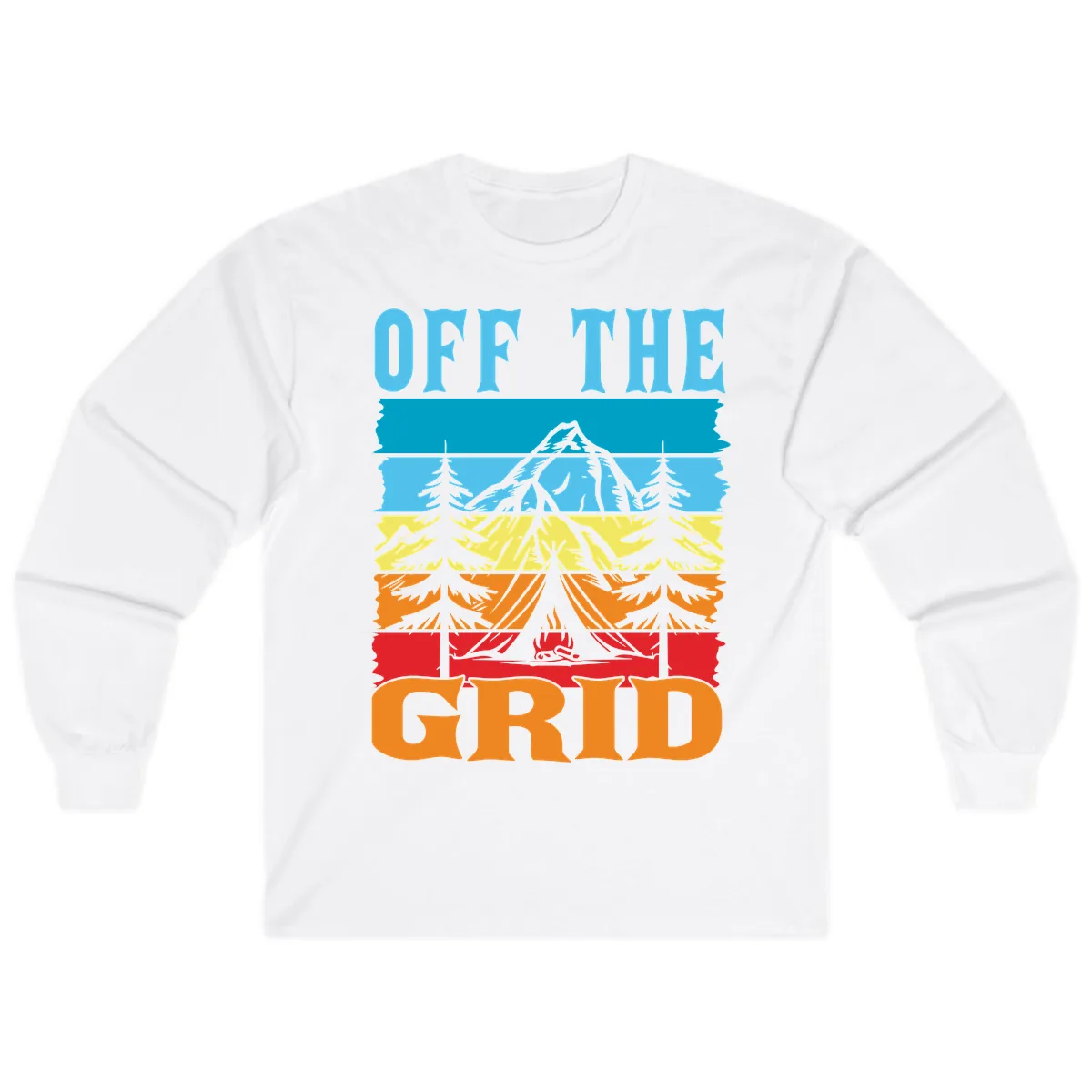 Off The Grid Long Sleeve in White