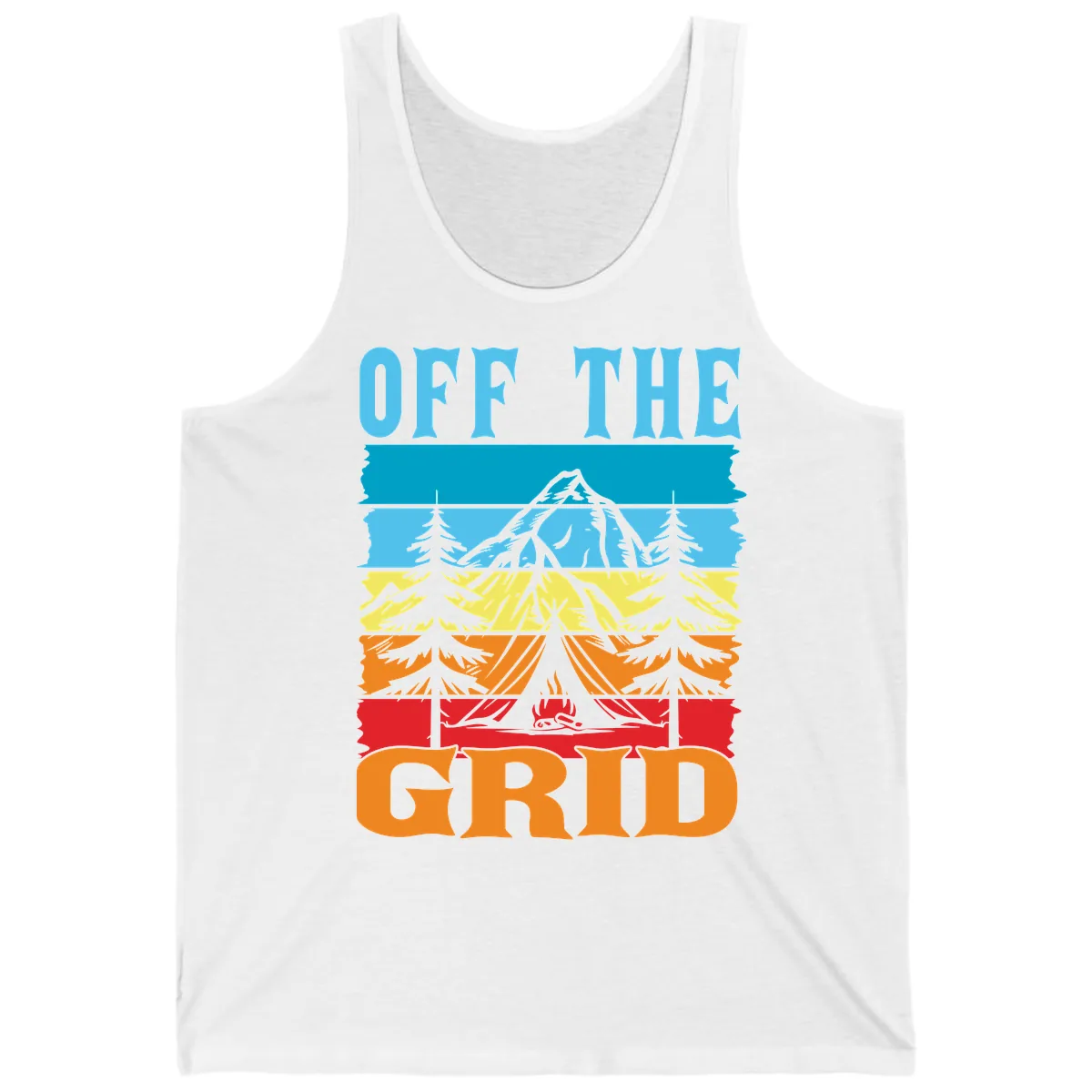 Off The Grid Tank in White