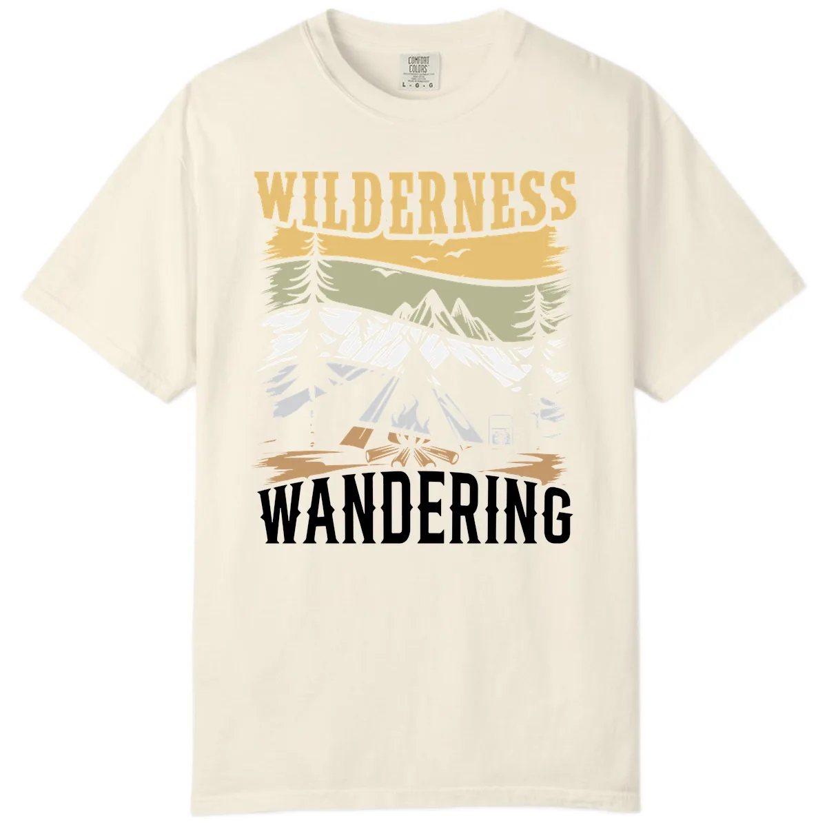 Wilderness Wandering Adventure Comfort Color in Ivory