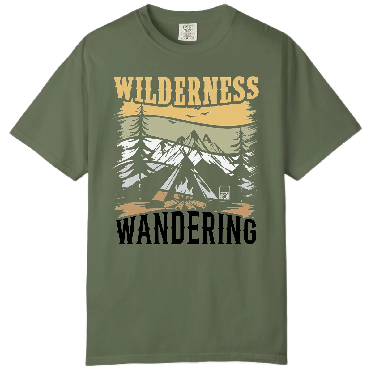 Wilderness Wandering Adventure Comfort Color in Sage