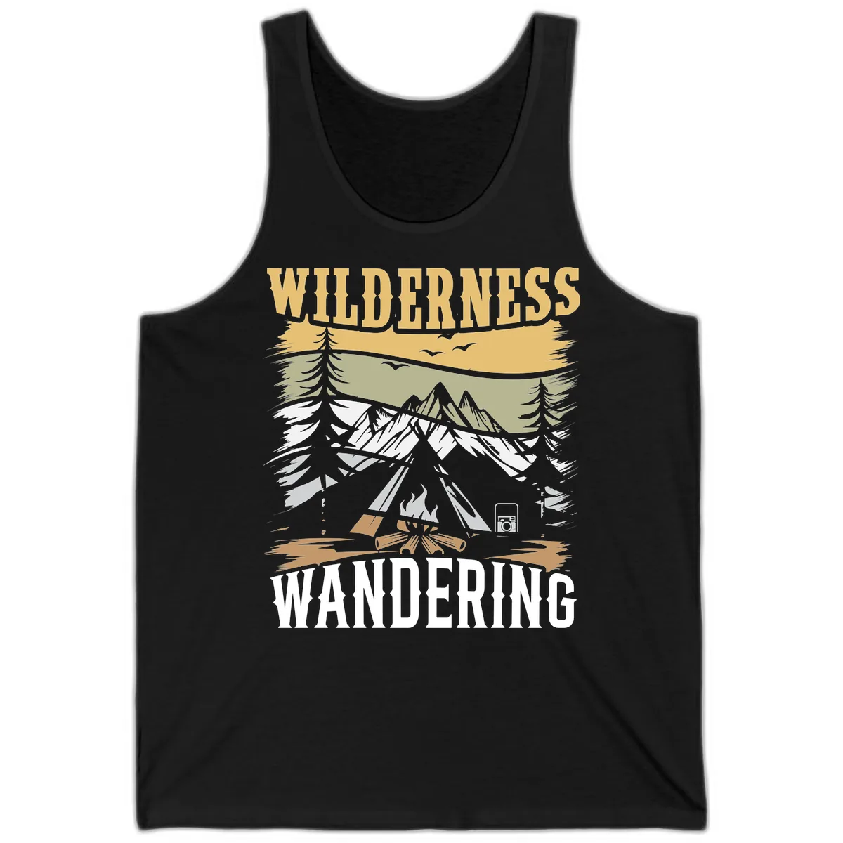 Wilderness Wandering Adventure Tank in Black