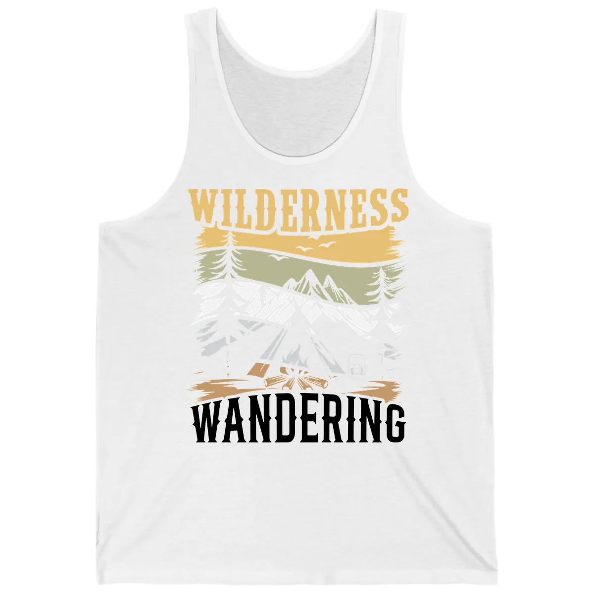 Wilderness Wandering Adventure Tank in White