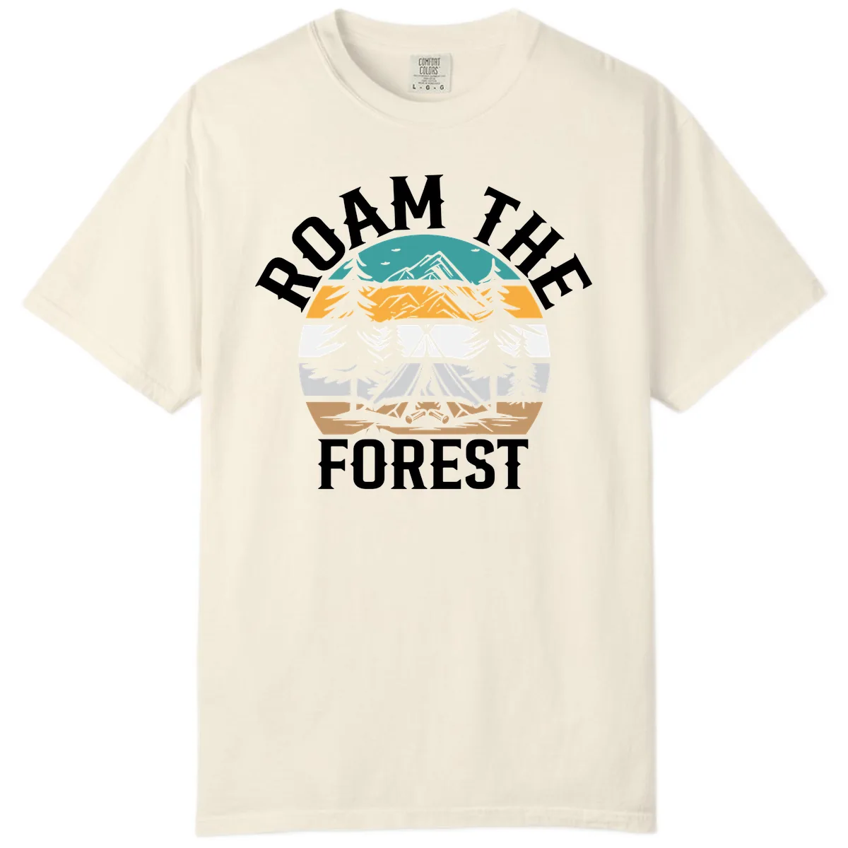 Roam The Forest Comfort Color in Ivory