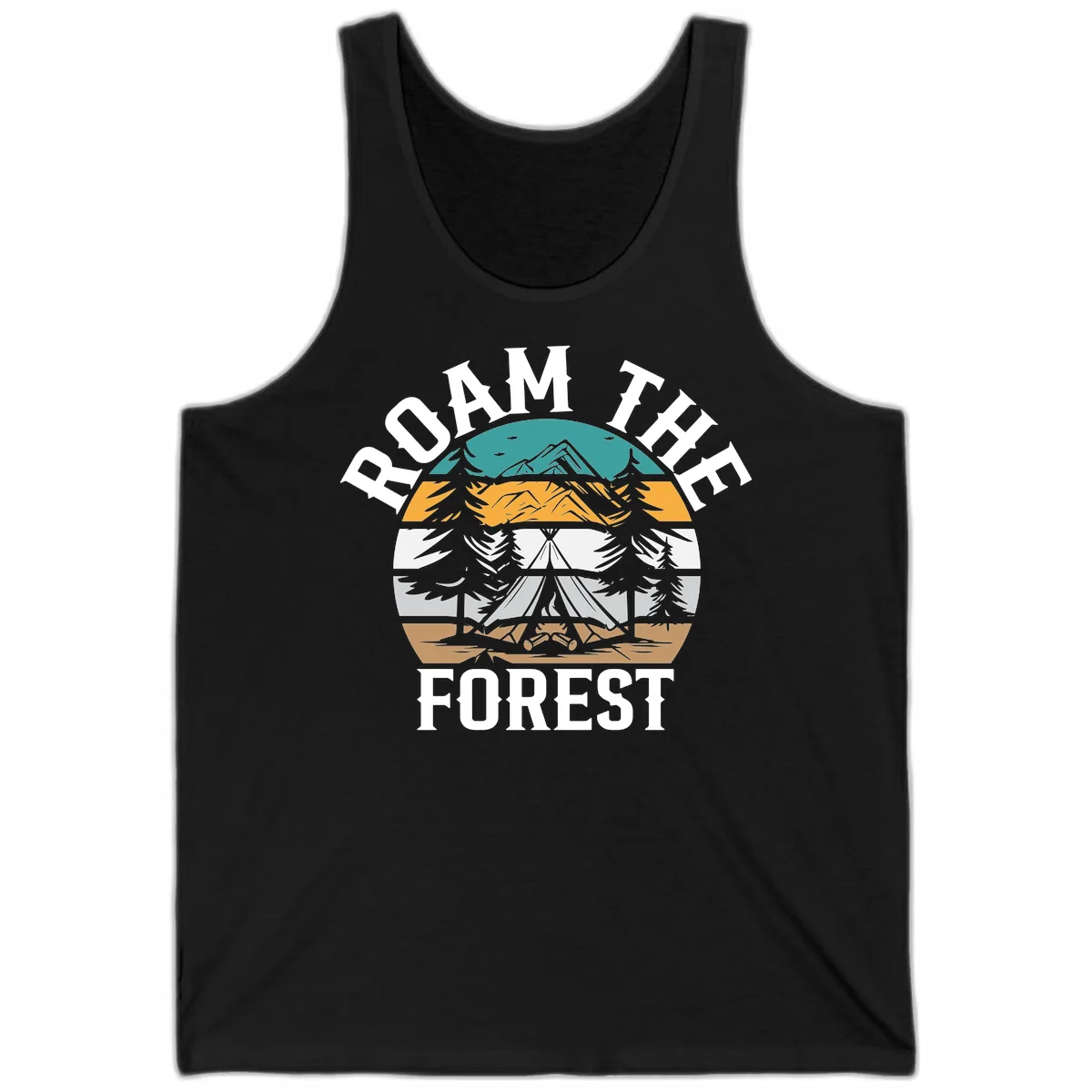 Roam The Forest Tank in Black