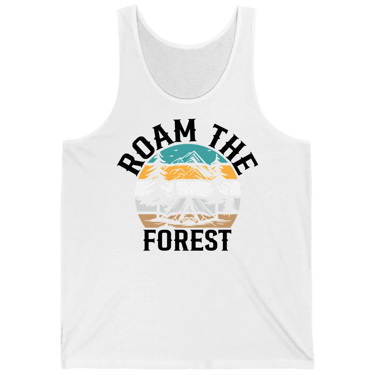 Roam The Forest Tank in White
