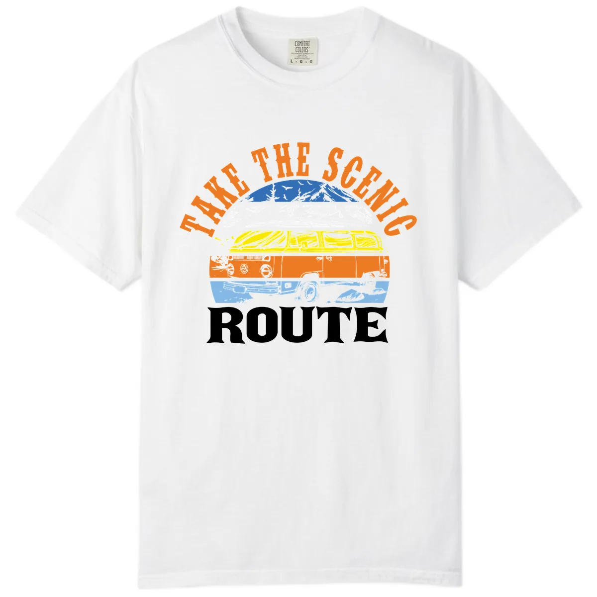 Hike The Seven Route Comfort Color in White