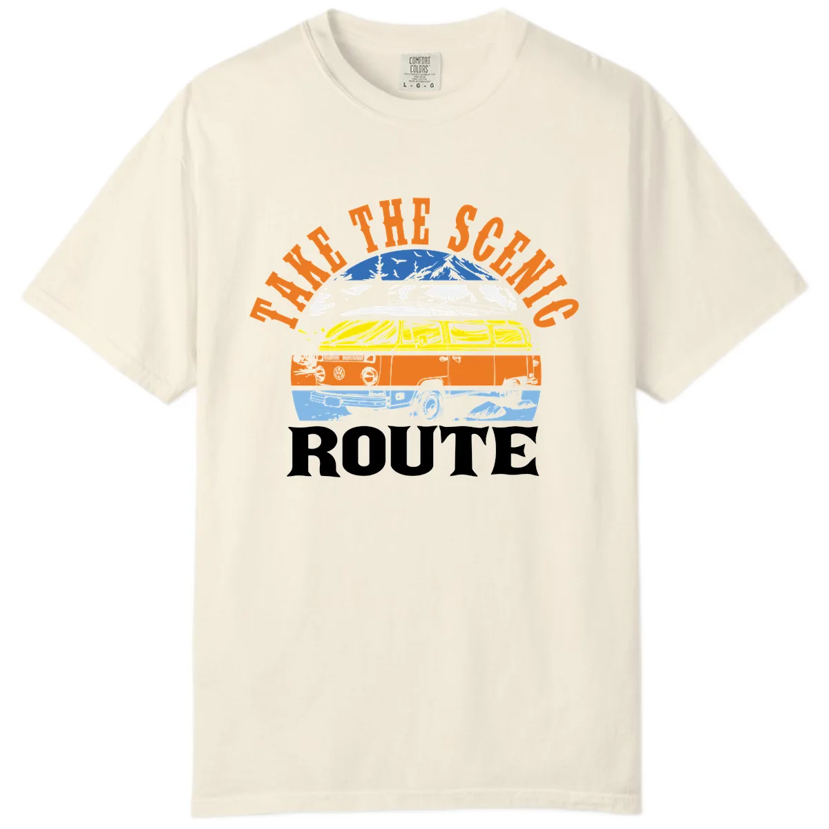 Hike The Seven Route Comfort Color in Ivory