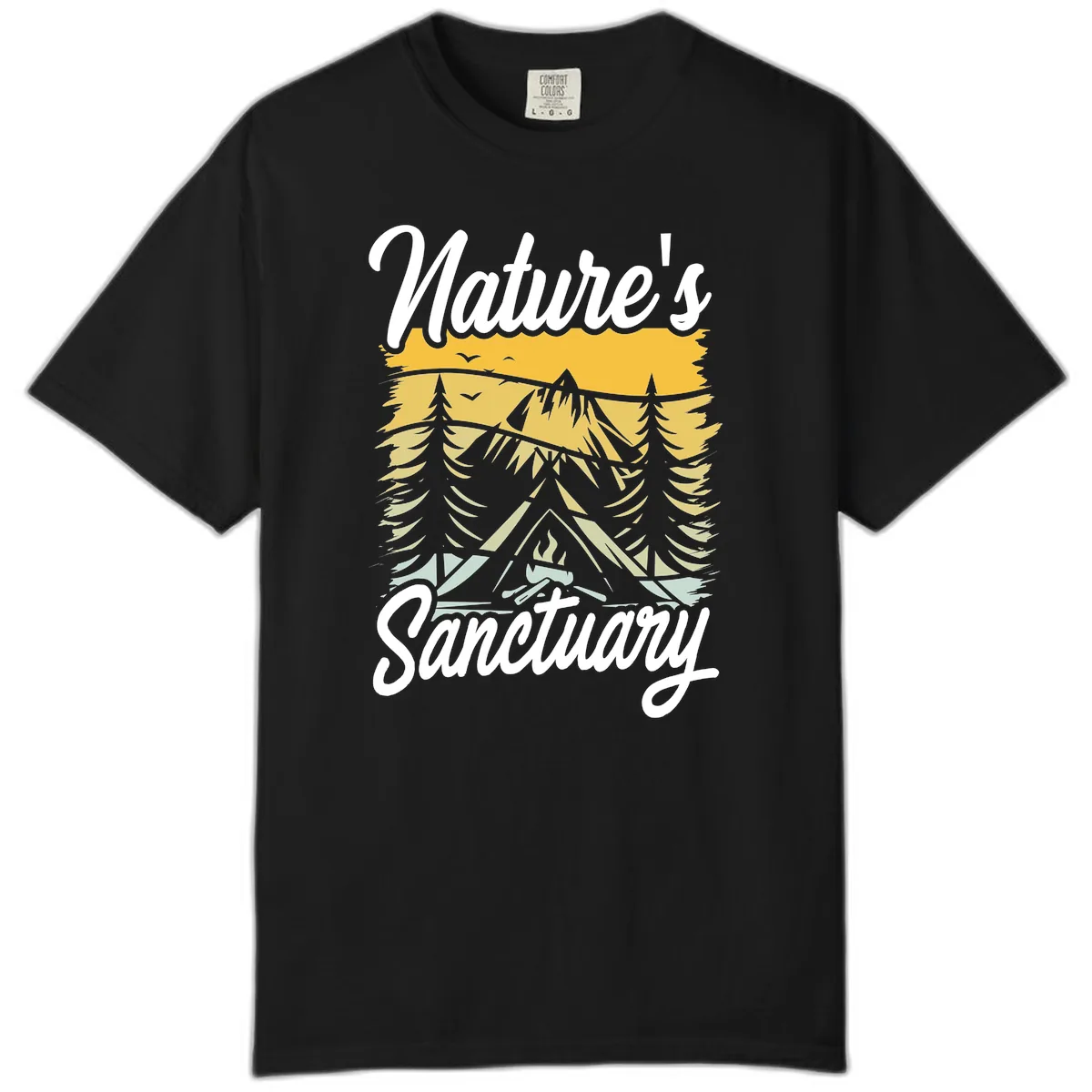 Nature's Sanctuary Comfort Color in Black