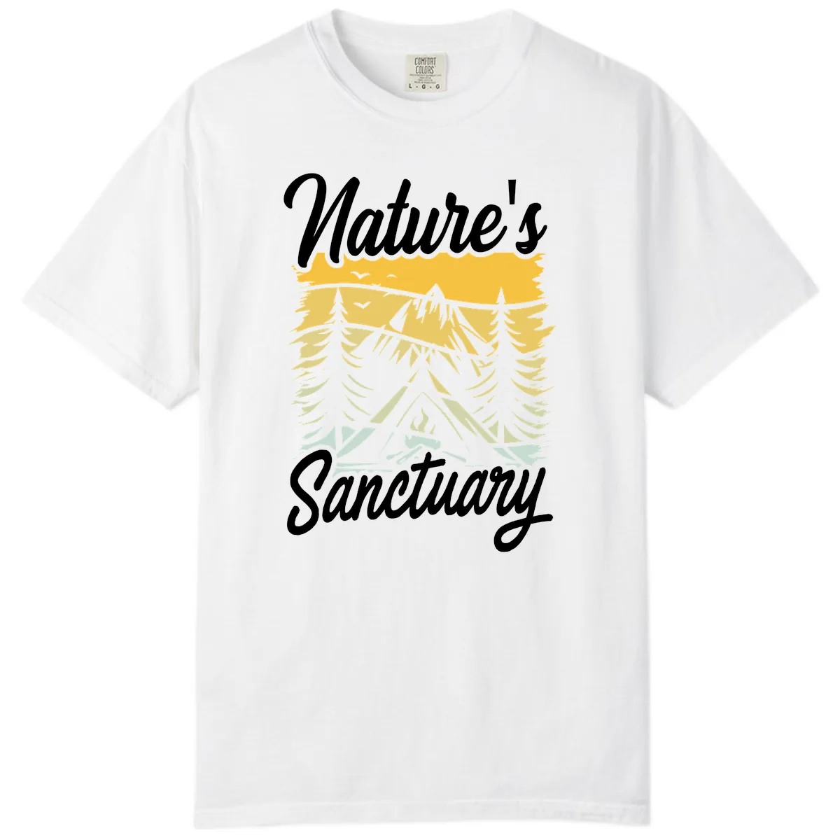 Nature's Sanctuary Comfort Color in White