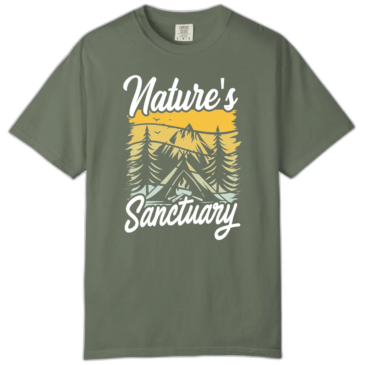 Nature's Sanctuary Comfort Color in Moss